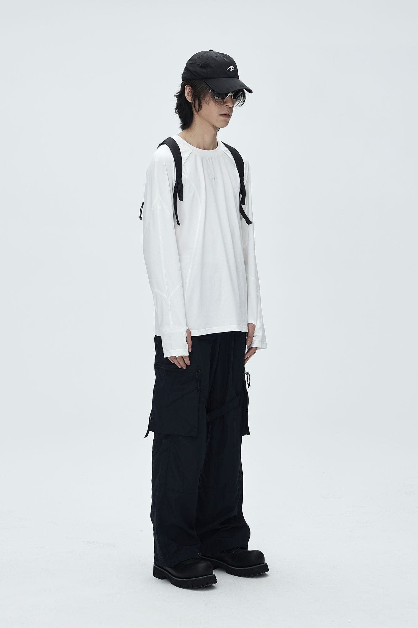 CATSSTAC Utility Multi-Pocket Buckled Cargo Pants, premium urban and streetwear designers apparel on PROJECTISR.com, CATSSTAC