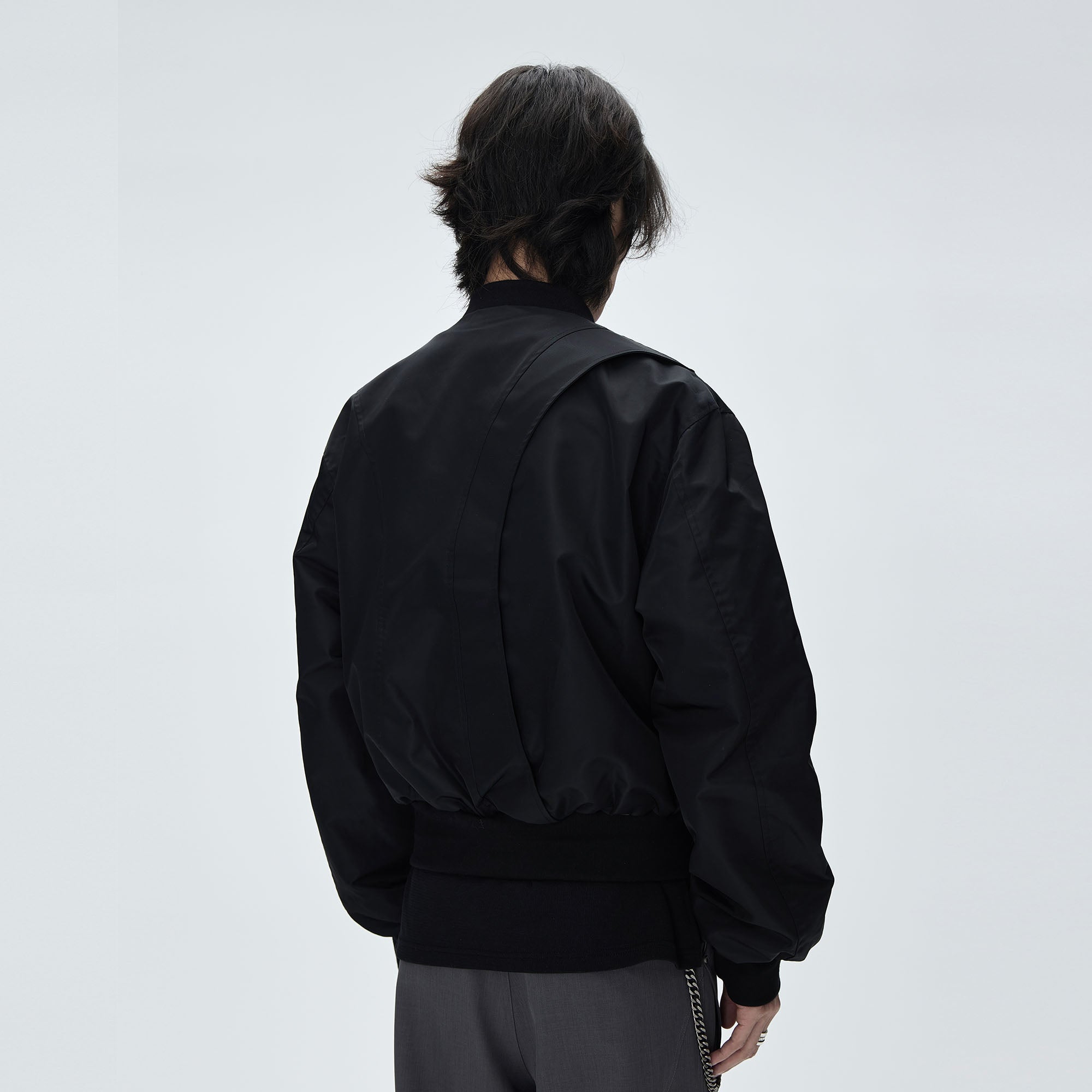 CATSSTAC Reversible Two-Tone Bomber Jacket, premium urban and streetwear designers apparel on PROJECTISR.com, CATSSTAC
