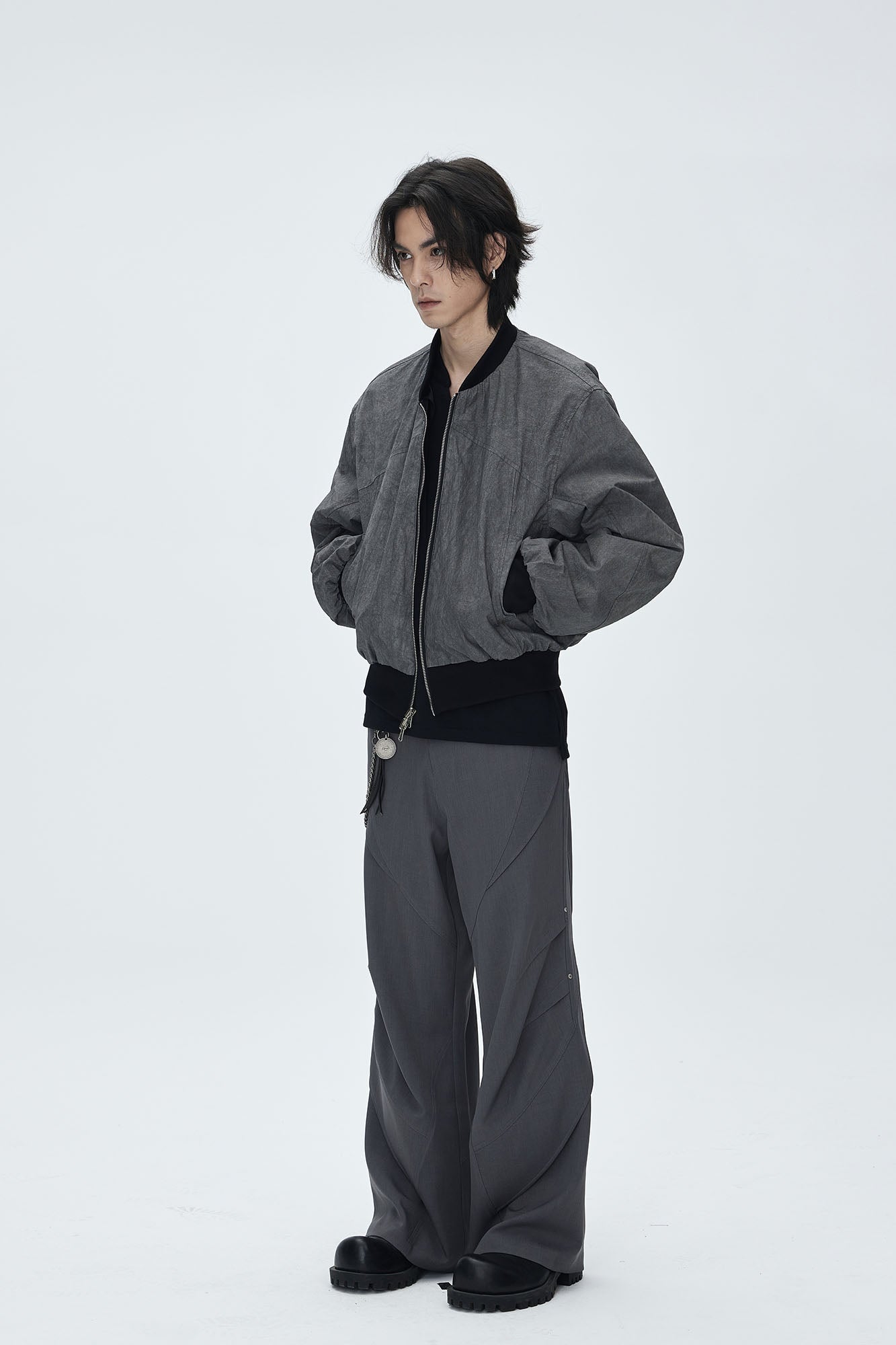 CATSSTAC Reversible Two-Tone Bomber Jacket, premium urban and streetwear designers apparel on PROJECTISR.com, CATSSTAC