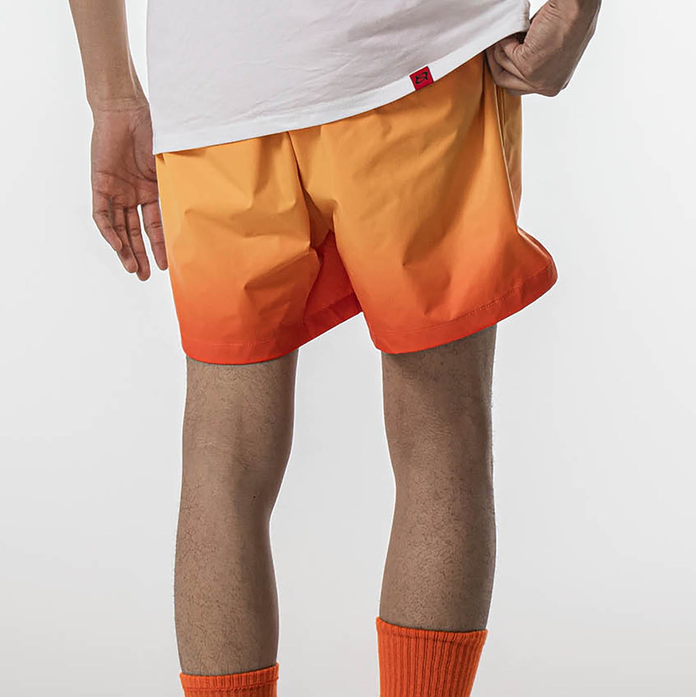 REDH High-Heat Gradient Drawstring Shorts, premium urban and streetwear designers apparel on PROJECTISR.com, REDH