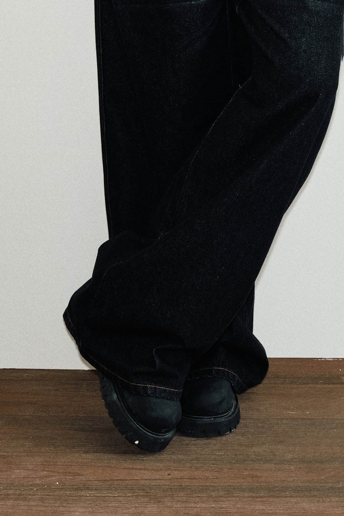 KREATE Washed Double-Waist Jeans, premium urban and streetwear designers apparel on PROJECTISR.com, KREATE