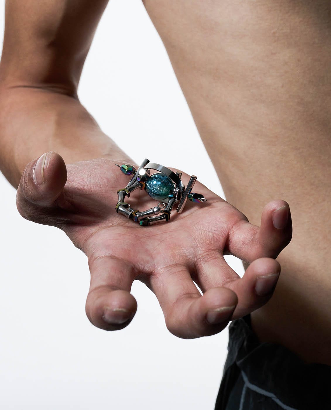 ILLUSORY Planet Beaded Ring, premium urban and streetwear designers apparel on PROJECTISR.com, ILLUSORY