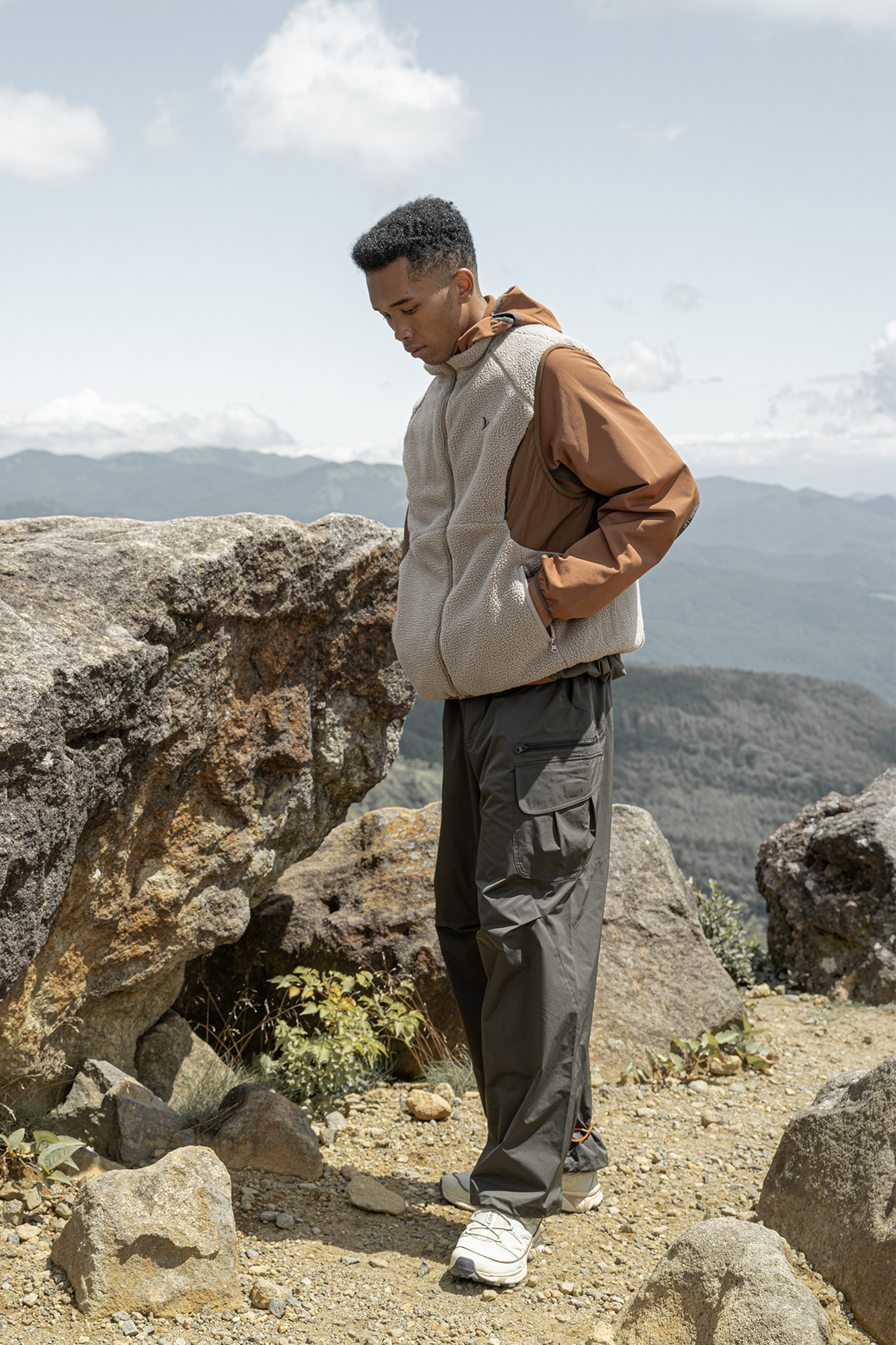 HALCYON Multi-Pocket Straight-Leg Cargo Pants, premium urban and streetwear designers apparel on PROJECTISR.com, HALCYON