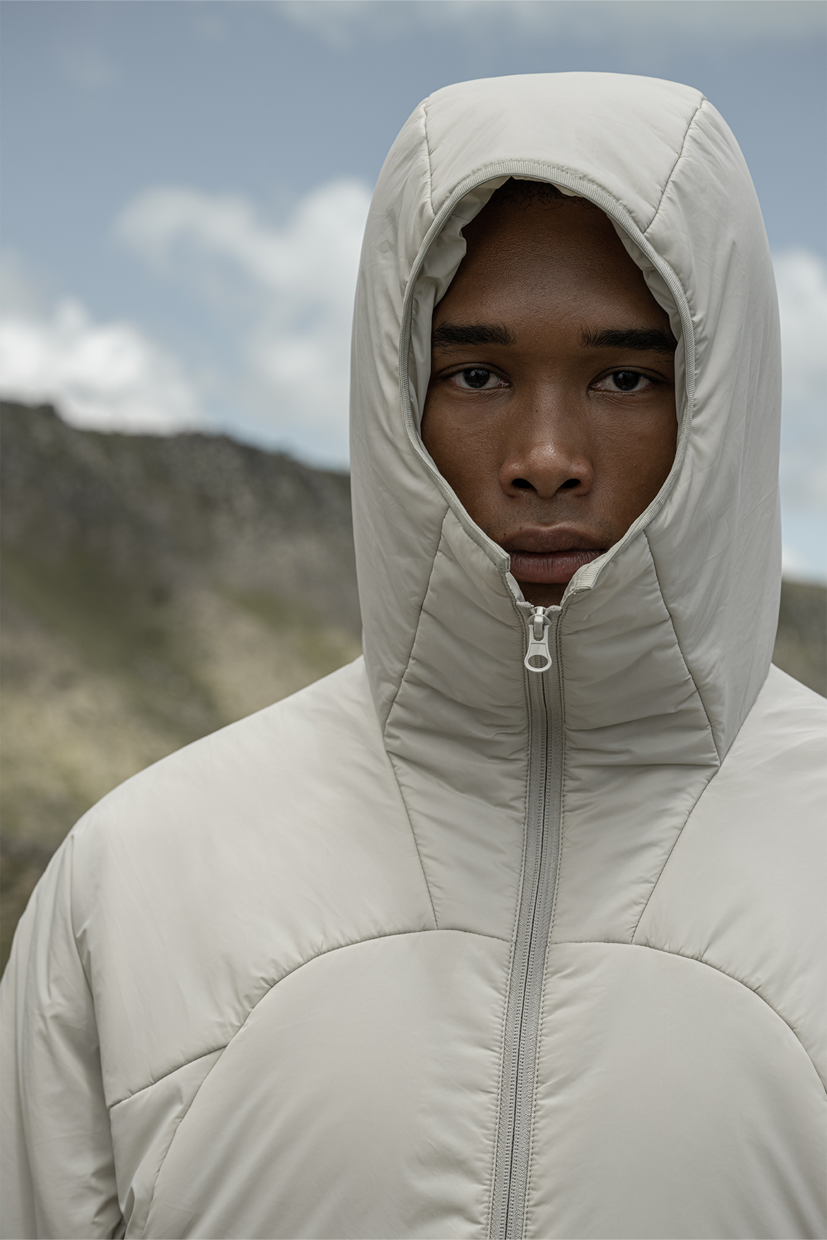 HALCYON Lightweight Hooded Puffer Jacket, premium urban and streetwear designers apparel on PROJECTISR.com, HALCYON