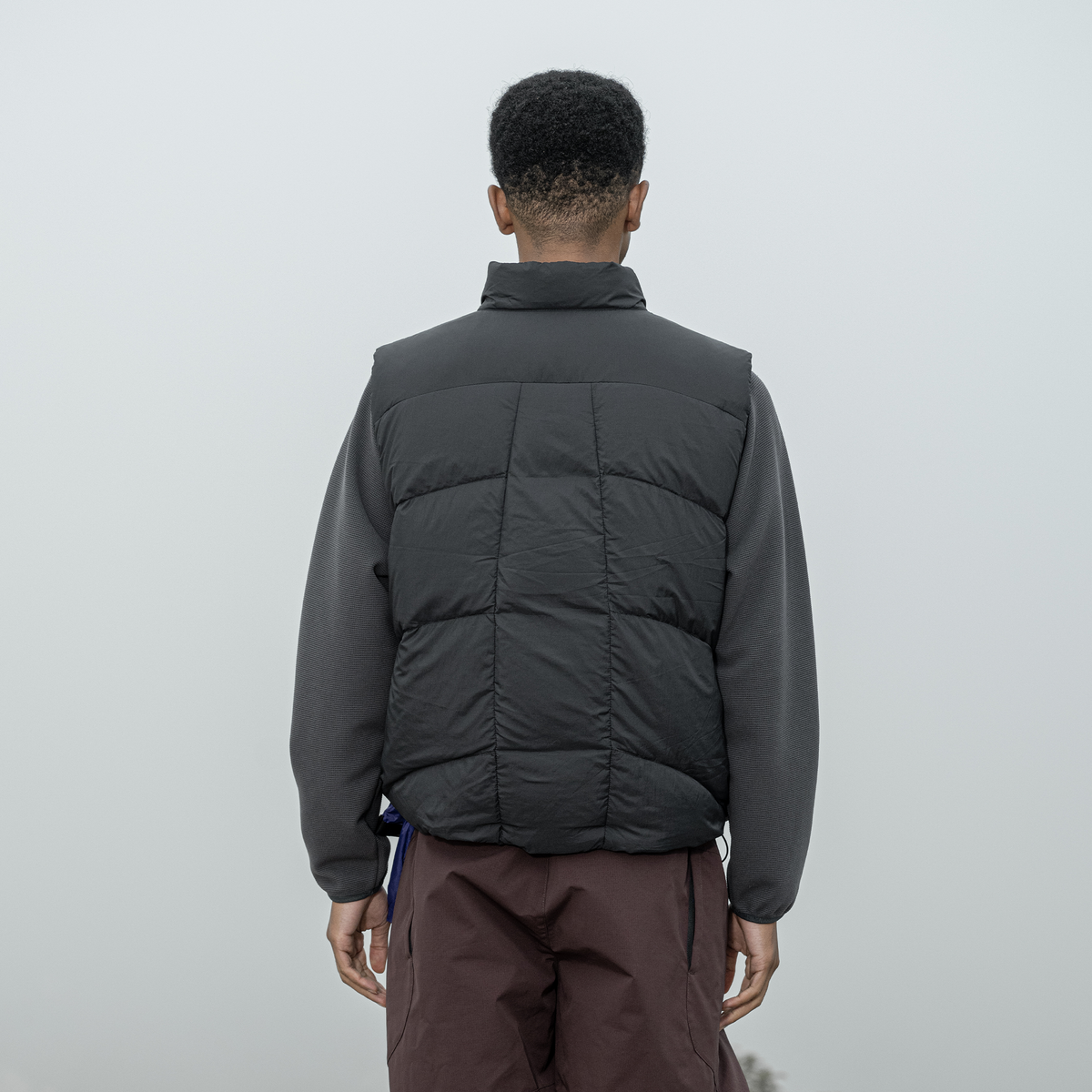 HALCYON Asymmetric Down Puffer Vest