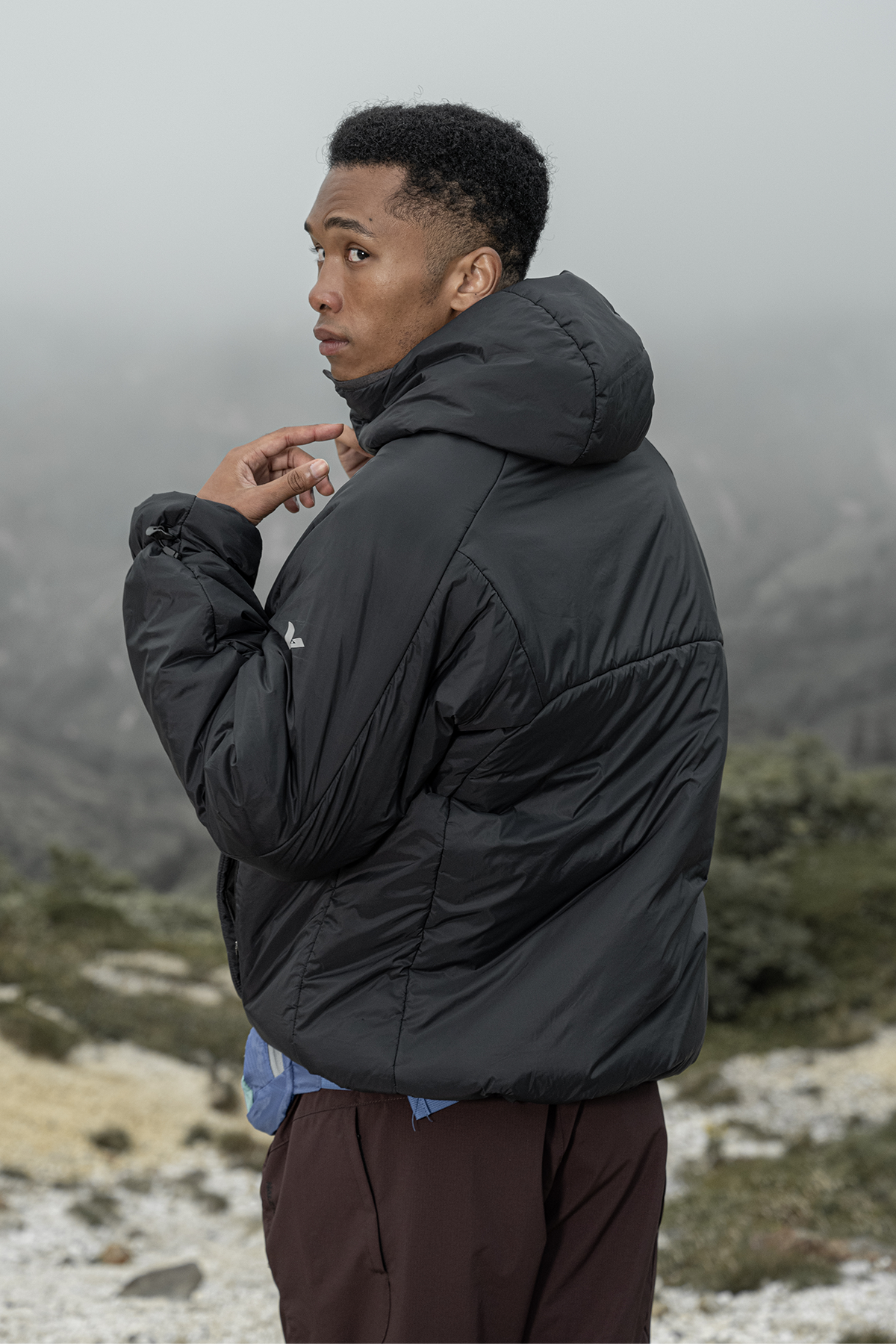 HALCYON Lightweight Hooded Puffer Jacket, premium urban and streetwear designers apparel on PROJECTISR.com, HALCYON