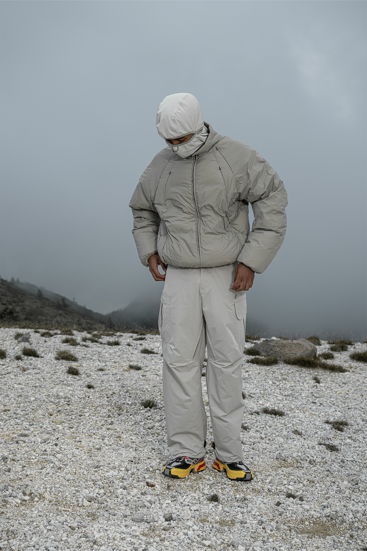 HALCYON Multi-Pocket Straight-Leg Cargo Pants, premium urban and streetwear designers apparel on PROJECTISR.com, HALCYON