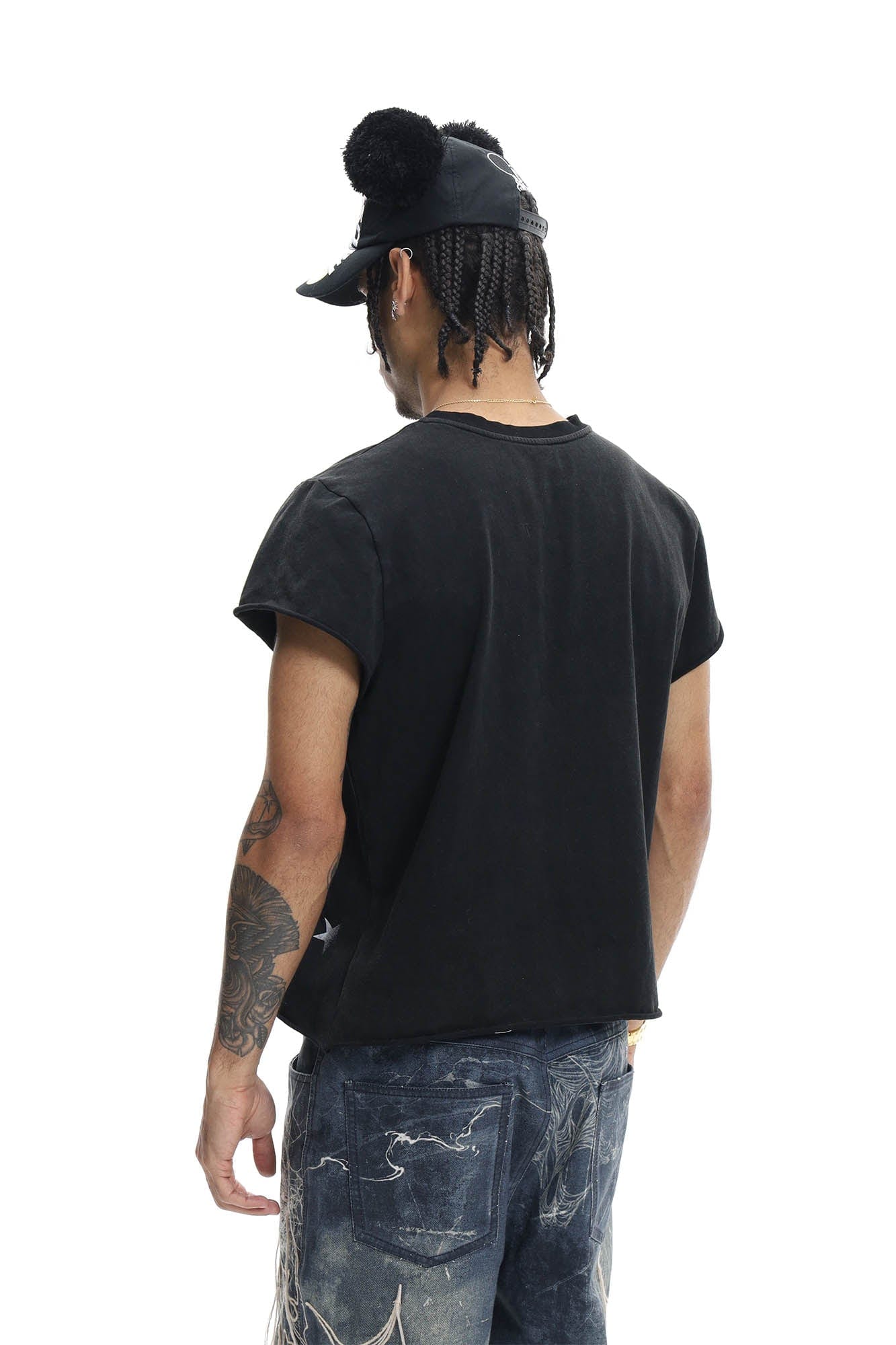 DND4DES Distressed Punk Star T-Shirt