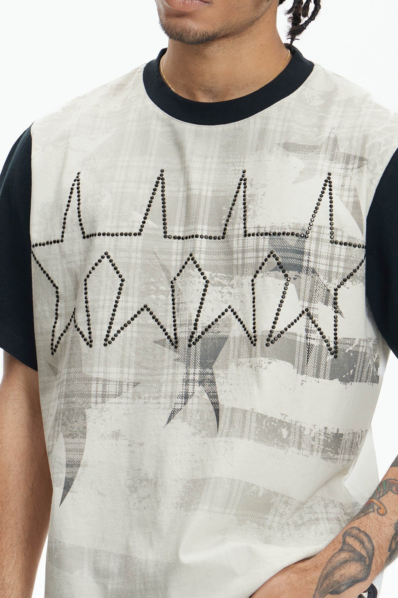 DND4DES Diamond Star Contrast T-Shirt