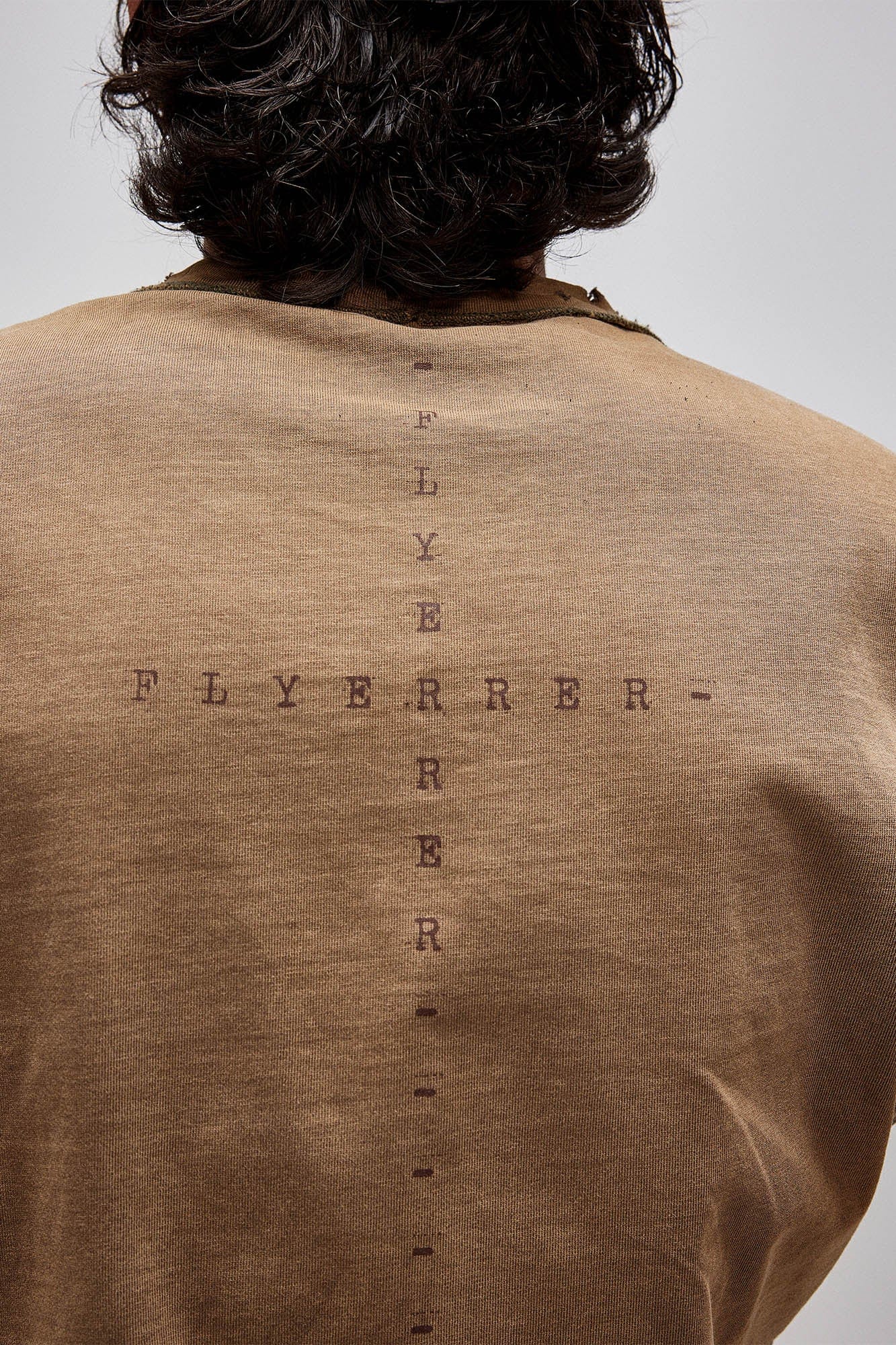 FLYERRER X-Silhouette Distressed Graphic T-Shirt