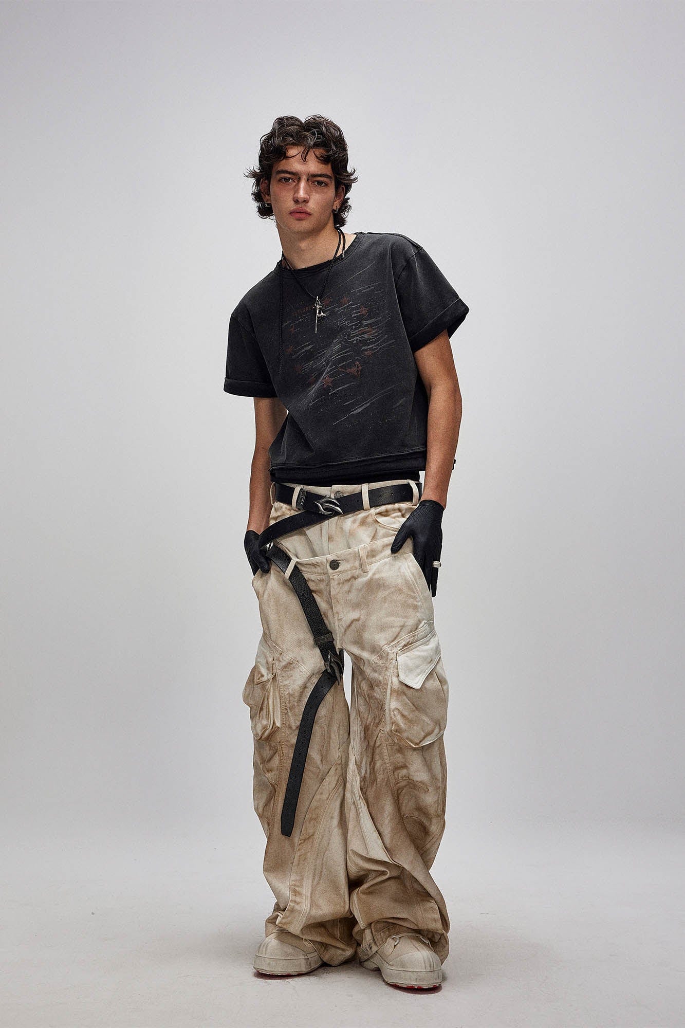 FLYERRER Distressed Shooting Star T-Shirt