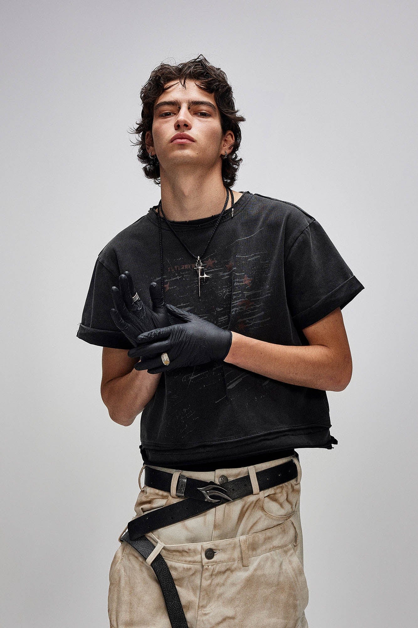 FLYERRER Distressed Shooting Star T-Shirt