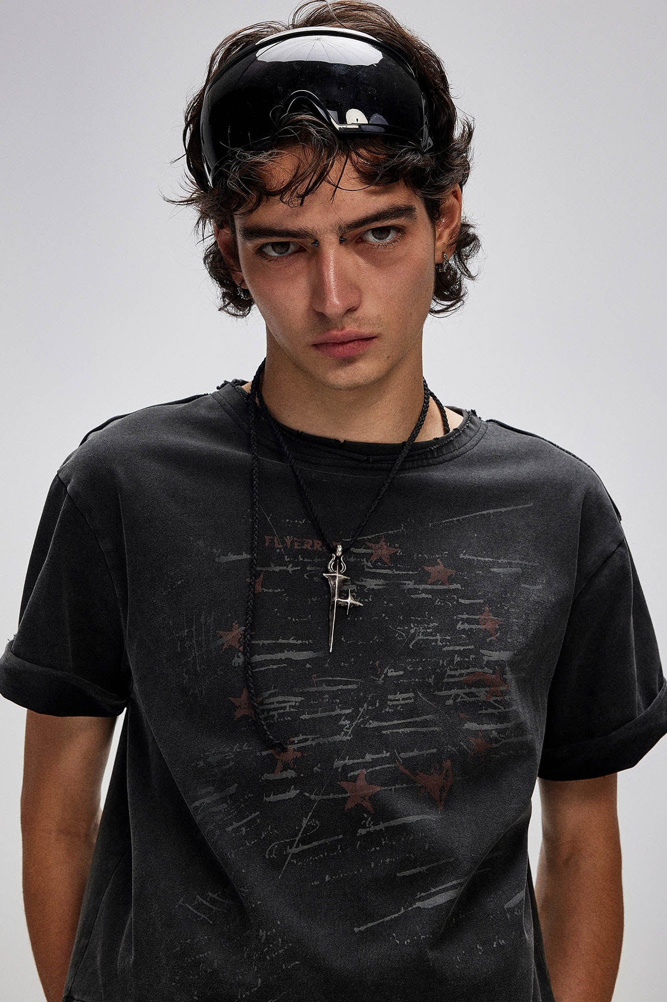 FLYERRER Distressed Shooting Star T-Shirt