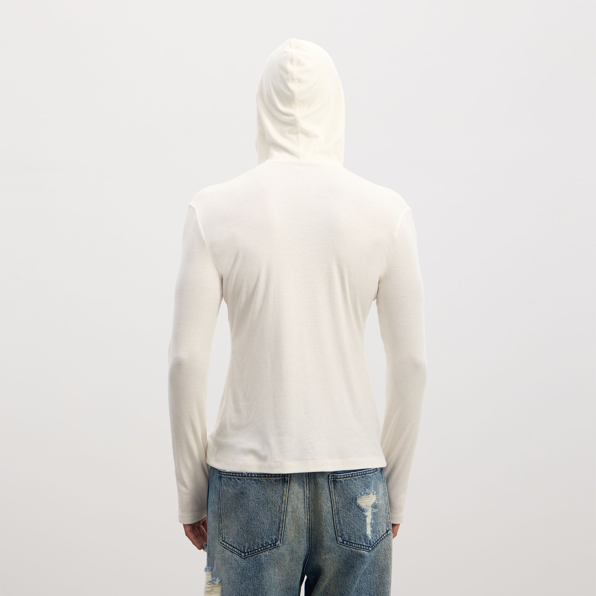DND4DES Gothic Graphic Slim Zip-Up Hoodie, premium urban and streetwear designers apparel on PROJECTISR.com, DND4DES