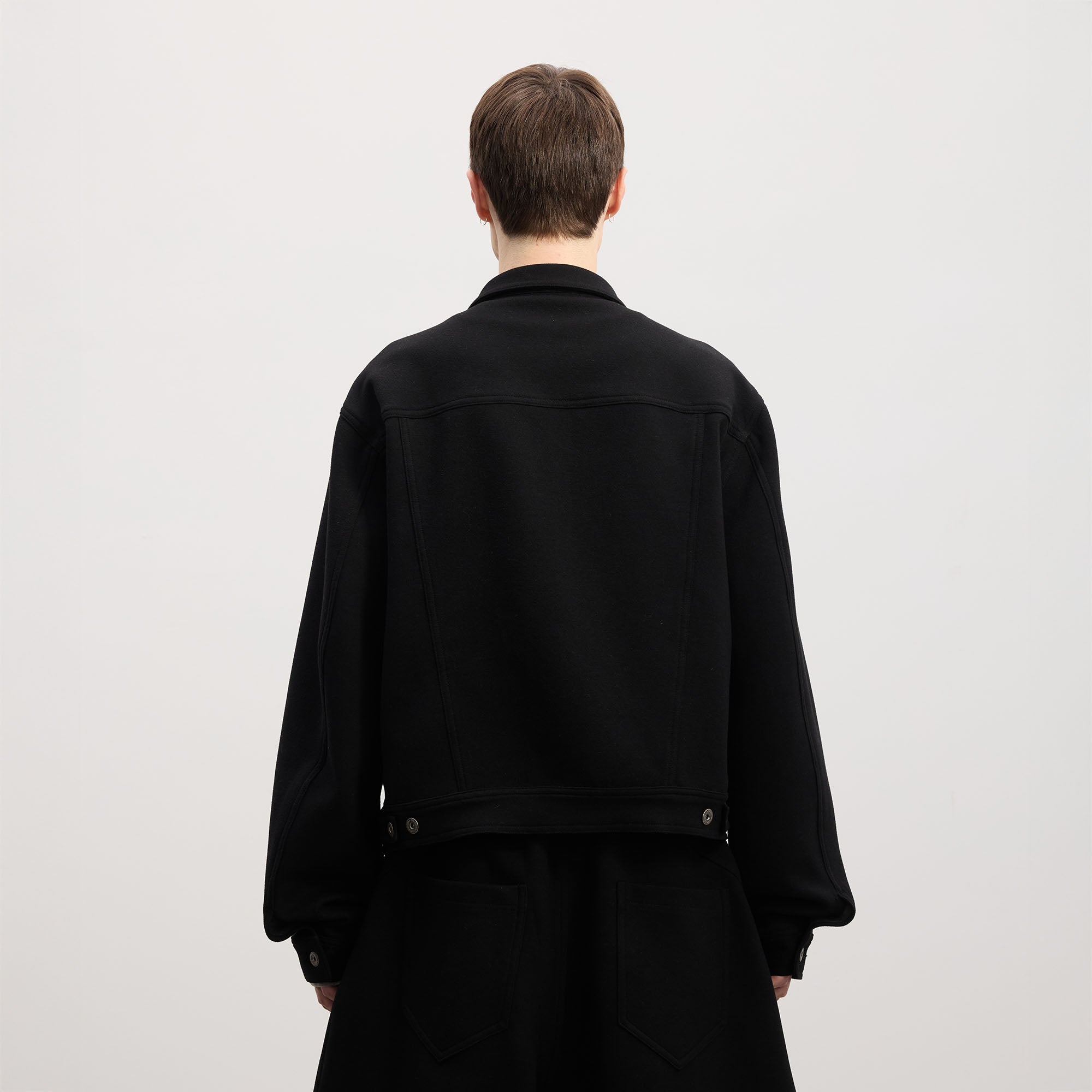 DND4DES Wool-Blend Button-Up Utility Jacket, premium urban and streetwear designers apparel on PROJECTISR.com, DND4DES