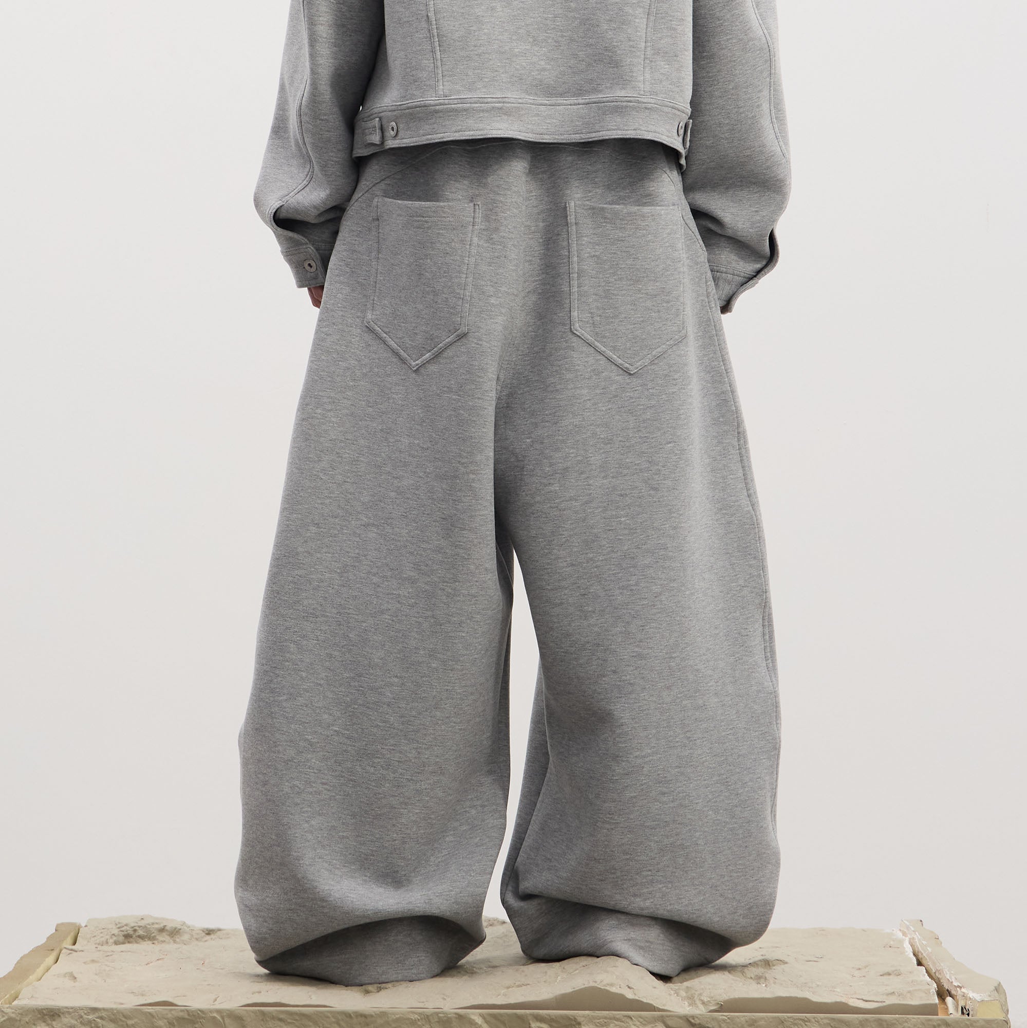 DND4DES Essential Wool-Blend Baggy Pants, premium urban and streetwear designers apparel on PROJECTISR.com, DND4DES
