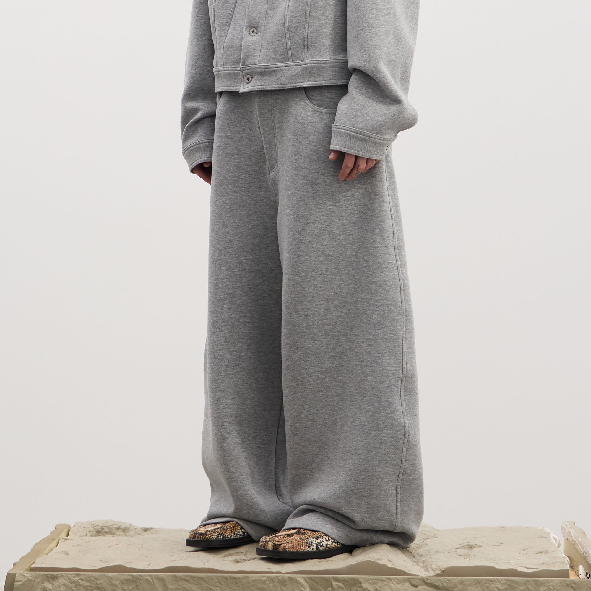 DND4DES Essential Wool-Blend Baggy Pants, premium urban and streetwear designers apparel on PROJECTISR.com, DND4DES