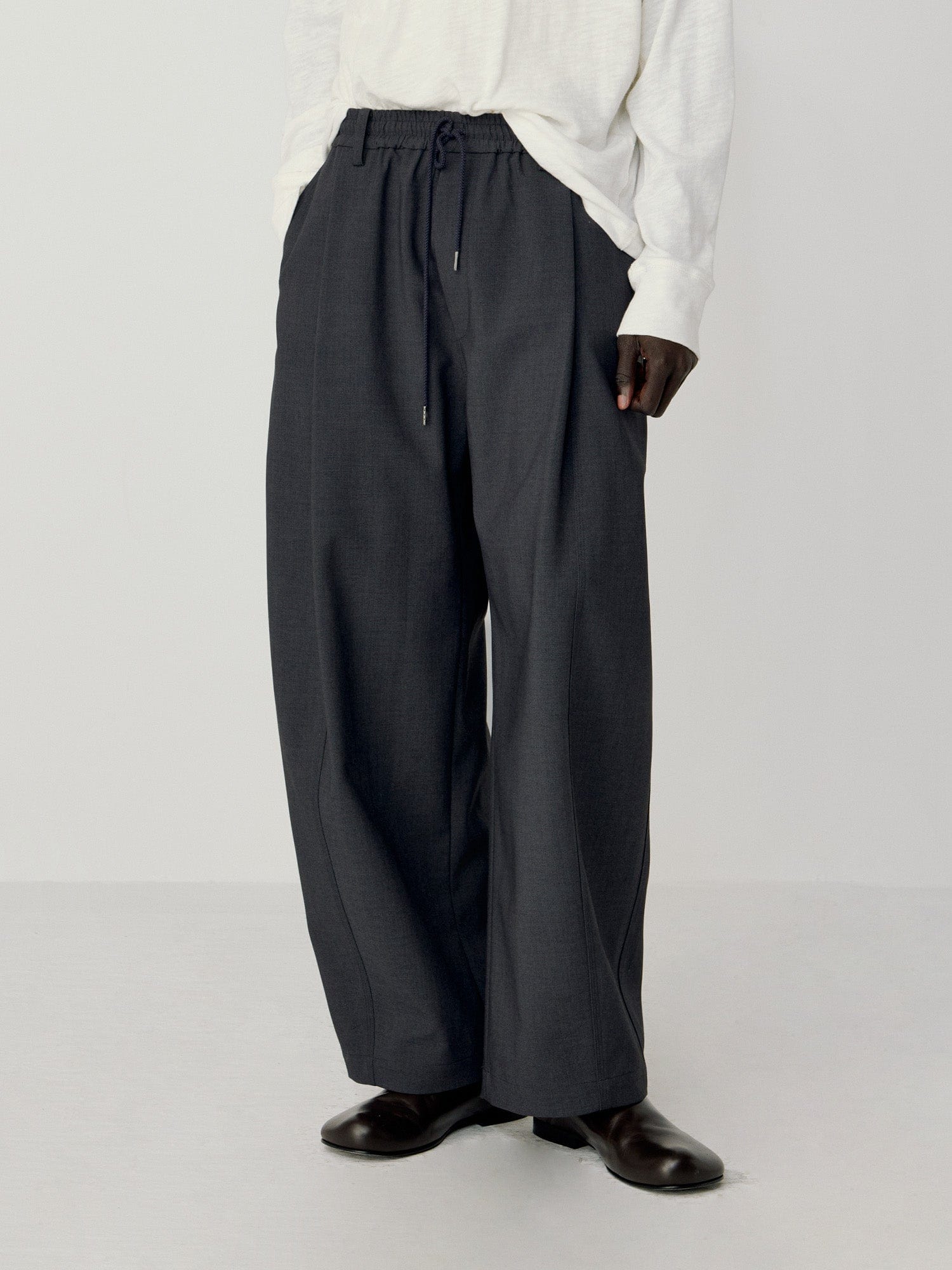 OPICLOTH Classic Drawstring Ankle Pants, premium urban and streetwear designers apparel on PROJECTISR.com, OPICLOTH