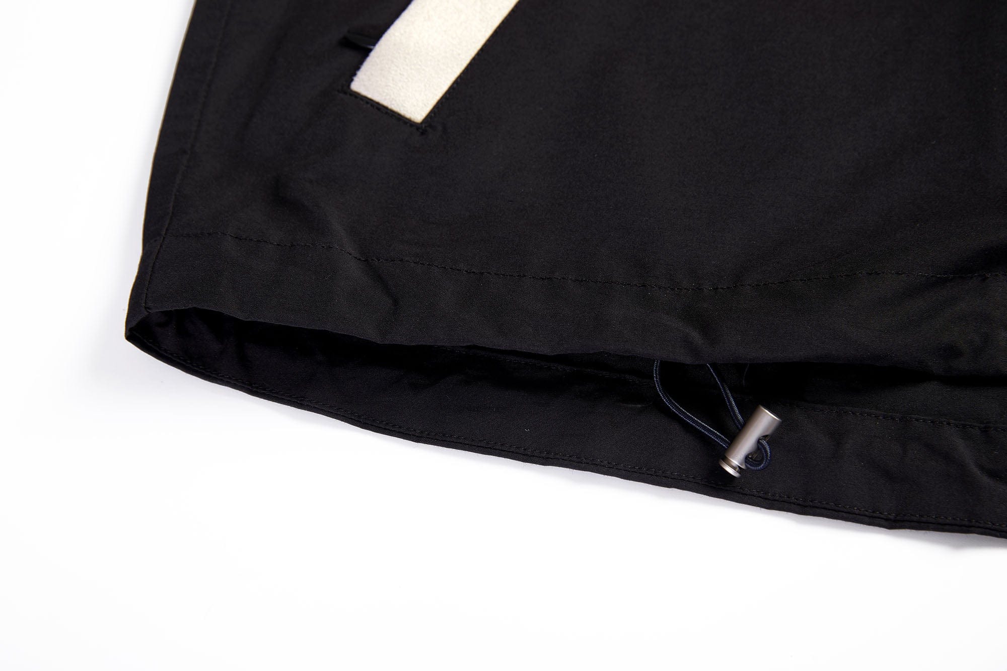 ERROR CODE ROBOT Diagonal Stripe Suede Track Half Jacket, premium urban and streetwear designers apparel on PROJECTISR.com, ERROR CODE ROBOT