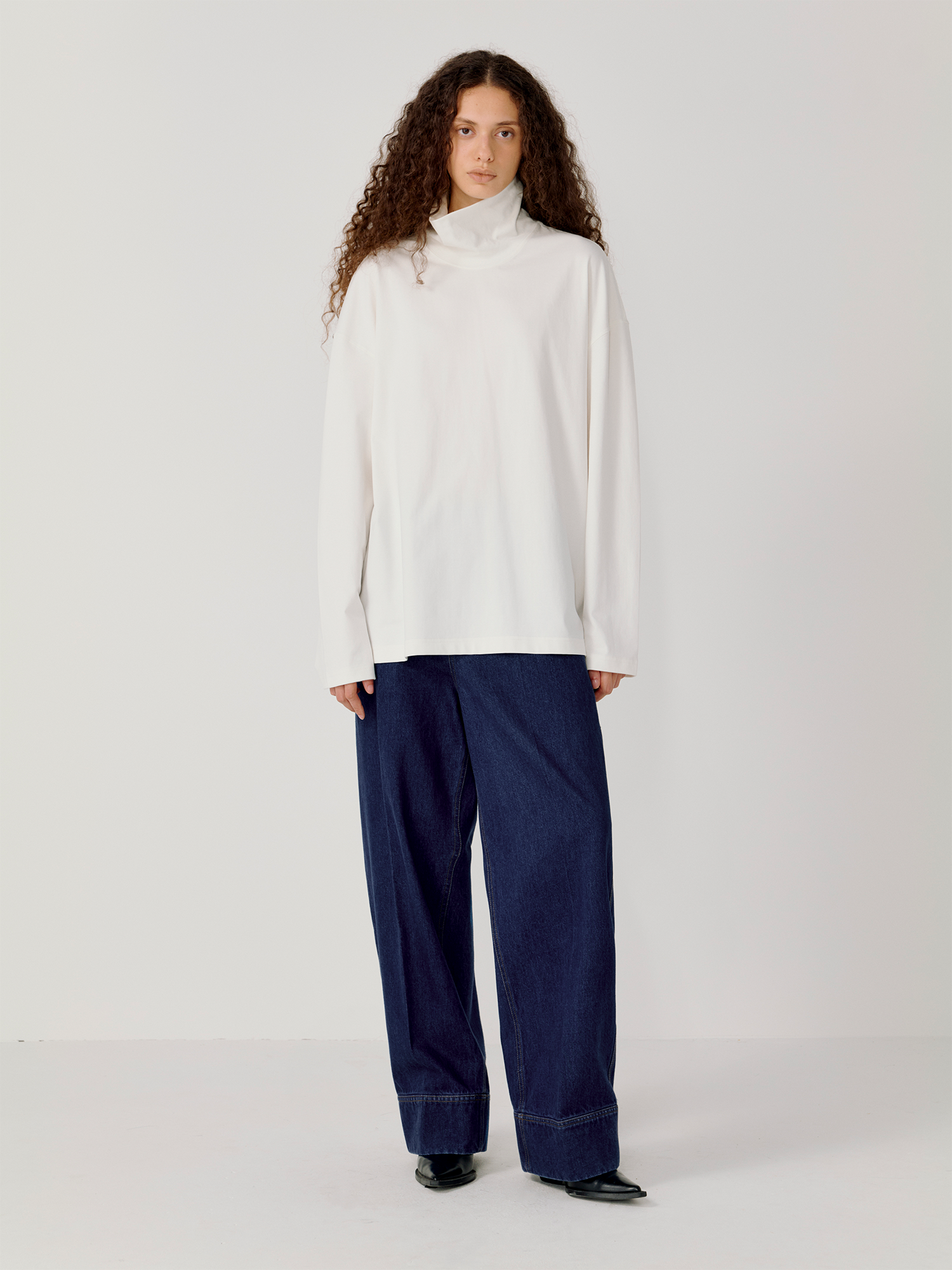 OPICLOTH Washed Straight-Leg Denim Trousers, premium urban and streetwear designers apparel on PROJECTISR.com, OPICLOTH