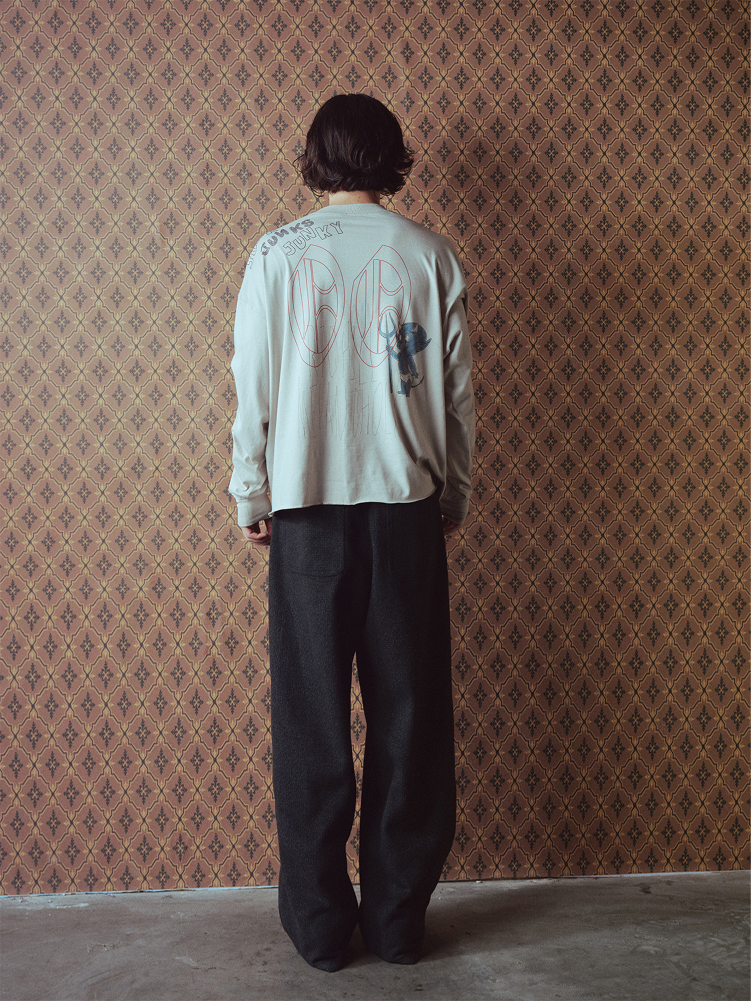 RICHILL Sketch Crewneck Long-Sleeve Tee, premium urban and streetwear designers apparel on PROJECTISR.com, RICHILL