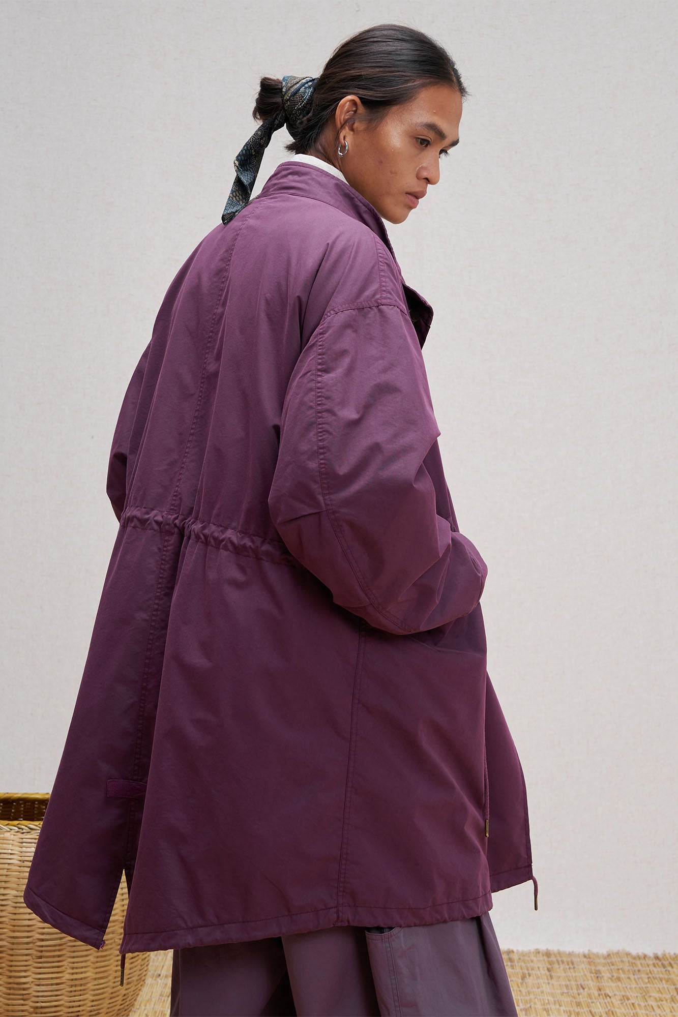 UNLIMITED MOTE Oversized Drawcord Parka