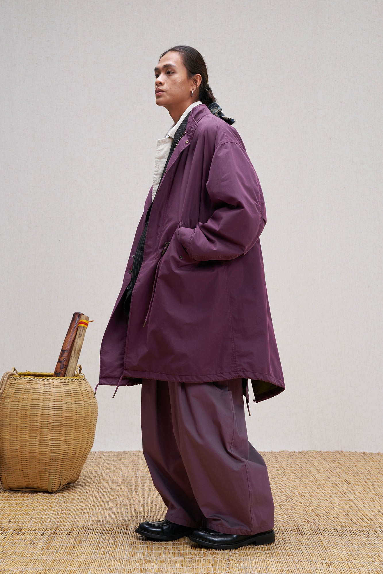 UNLIMITED MOTE Oversized Drawcord Parka