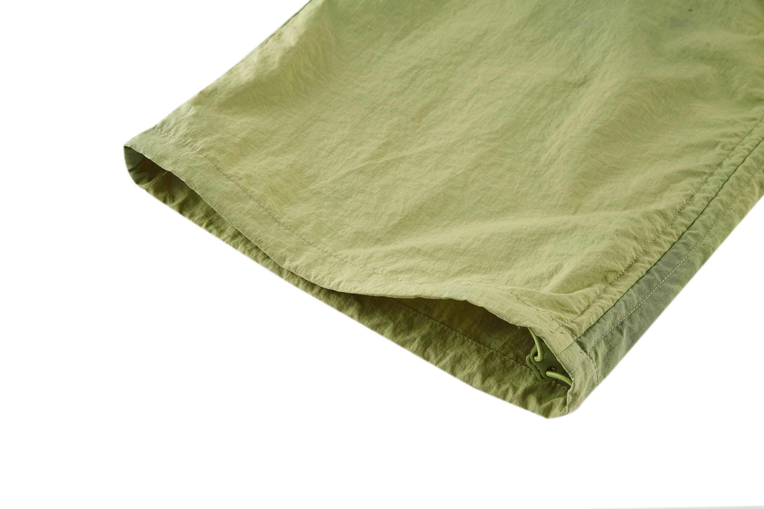 BONELESS Tie-Dye Crinkled Parachute Pants, premium urban and streetwear designers apparel on PROJECTISR.com, BONELESS