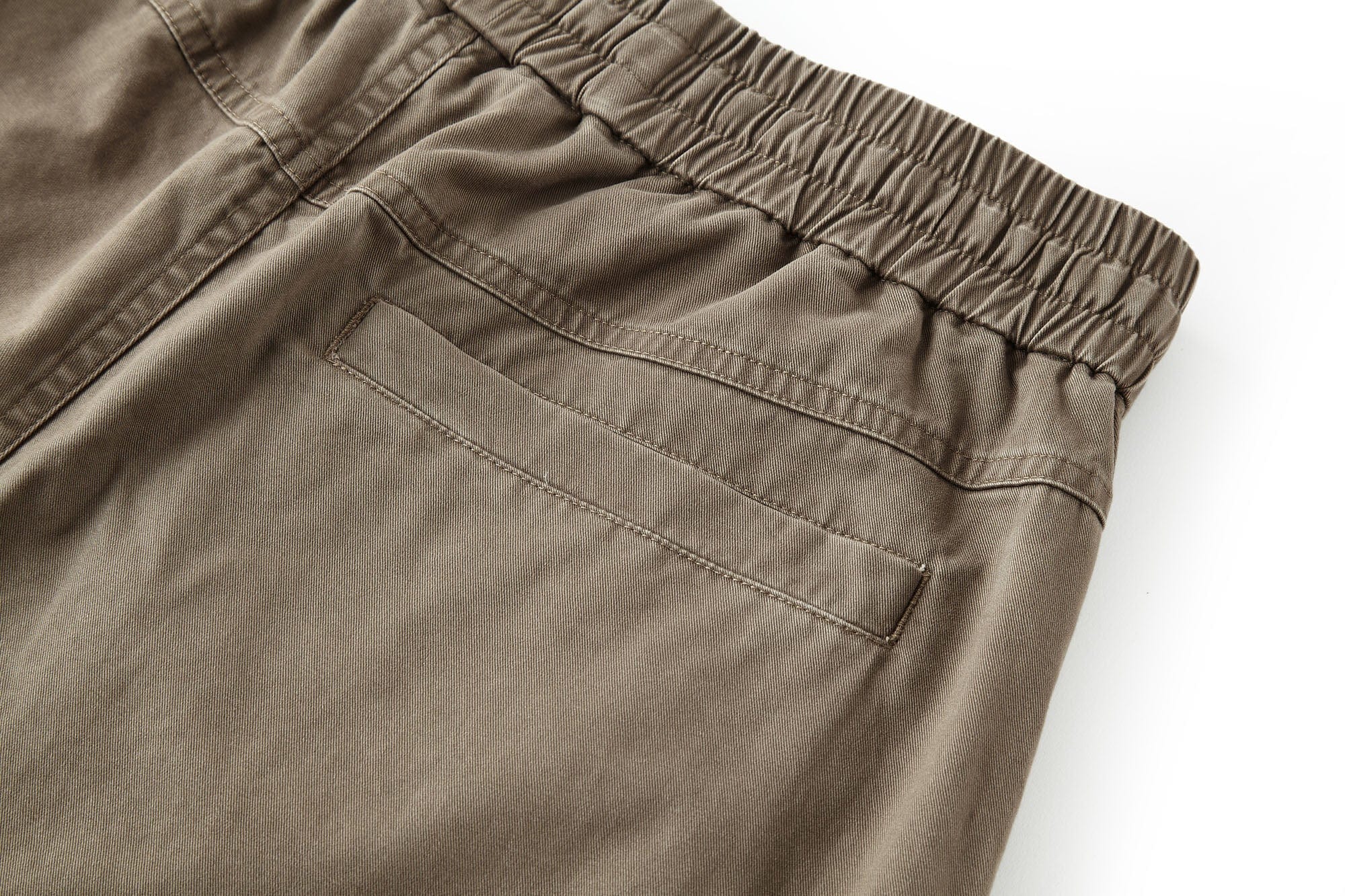 BONELESS Multi-Pocket Pleated Knee Drawstring Pants