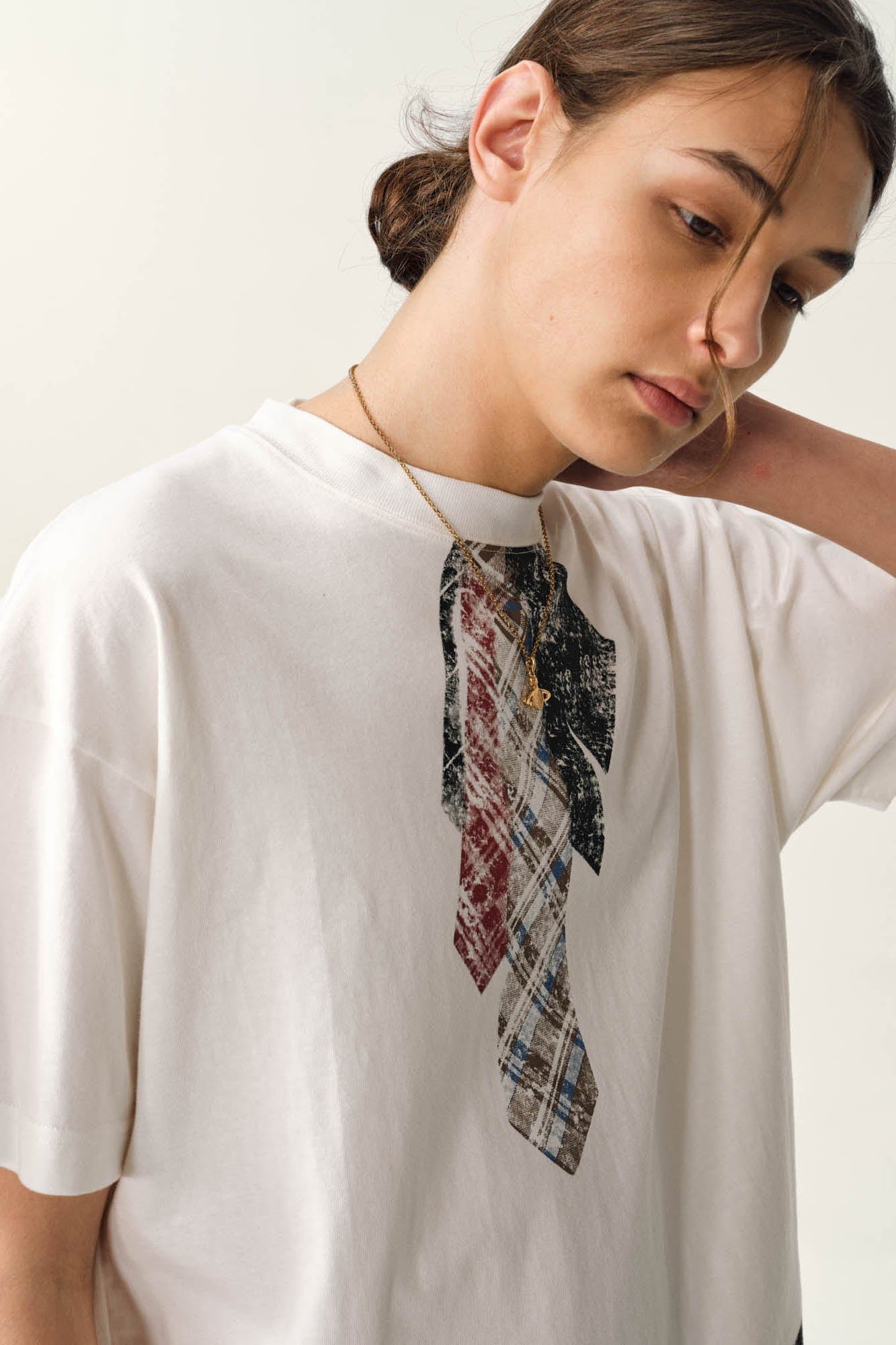 OVDY Tie-Belt Graphic T-Shirt, premium urban and streetwear designers apparel on PROJECTISR.com, OVDY