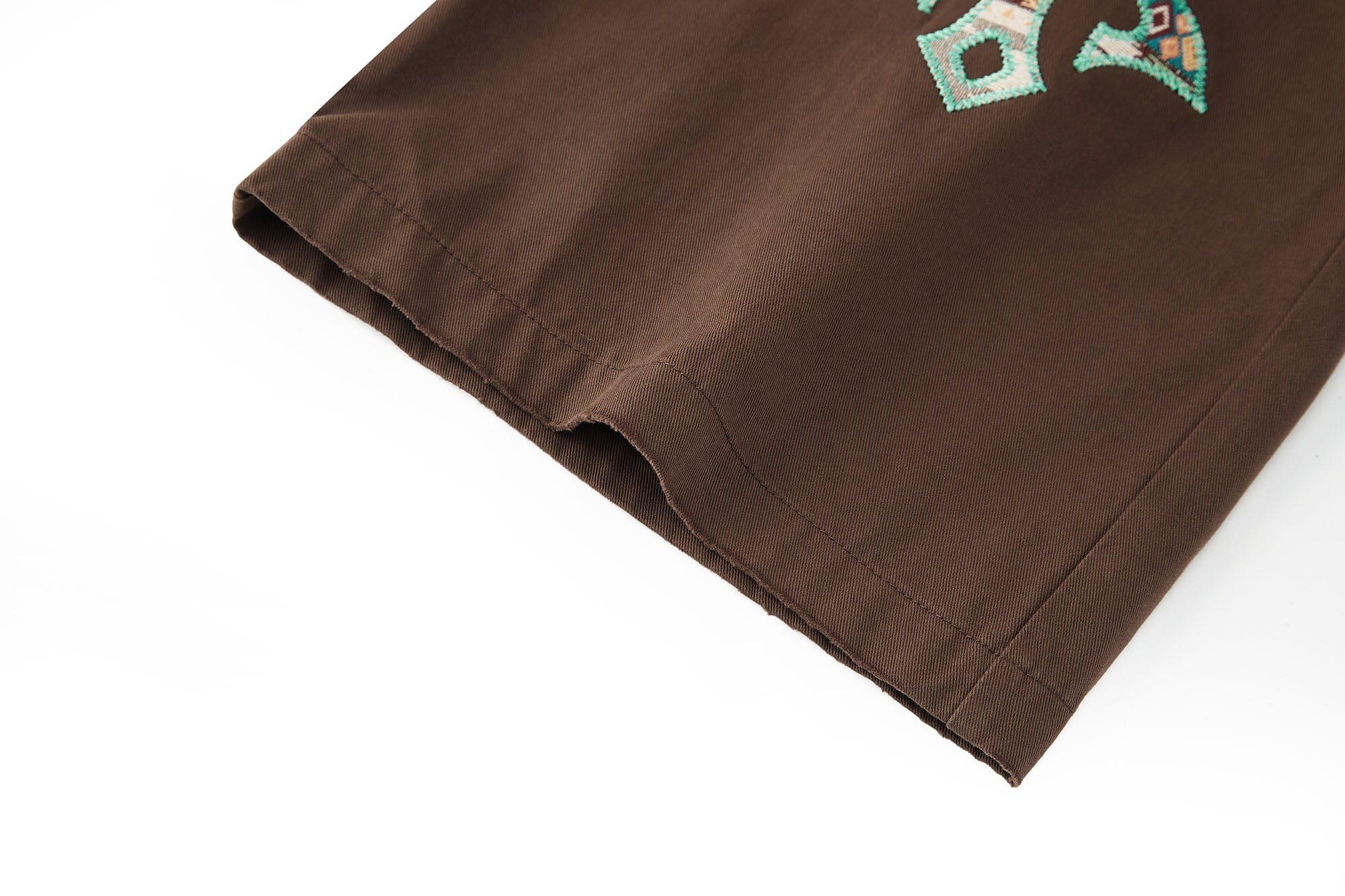 BONELESS Ethnic Embroidered Webbing Beaded Drawstring Pants, premium urban and streetwear designers apparel on PROJECTISR.com, BONELESS