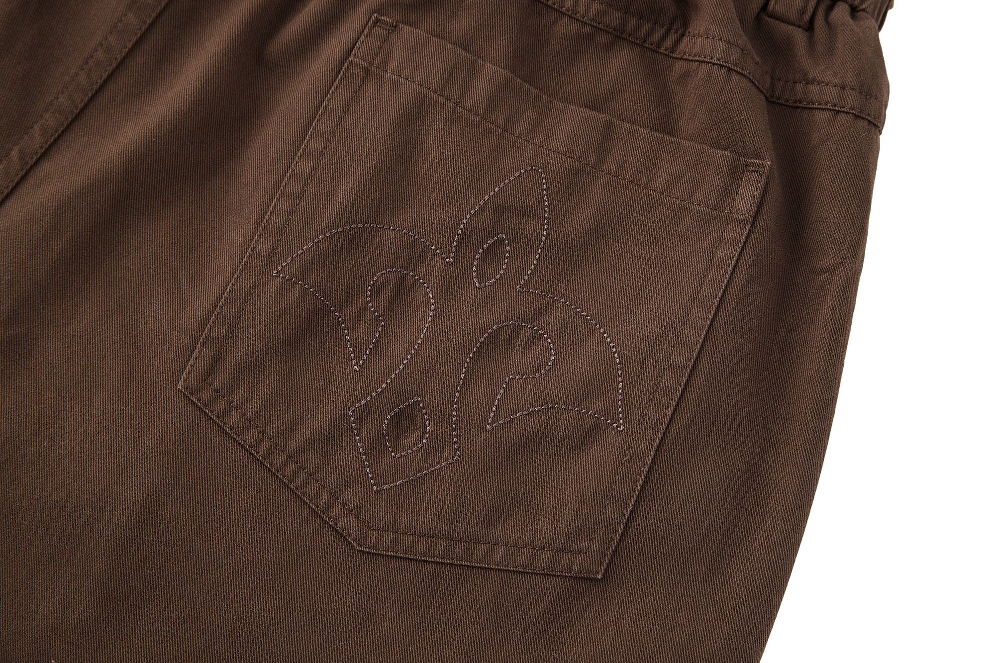 BONELESS Ethnic Embroidered Webbing Beaded Drawstring Pants, premium urban and streetwear designers apparel on PROJECTISR.com, BONELESS