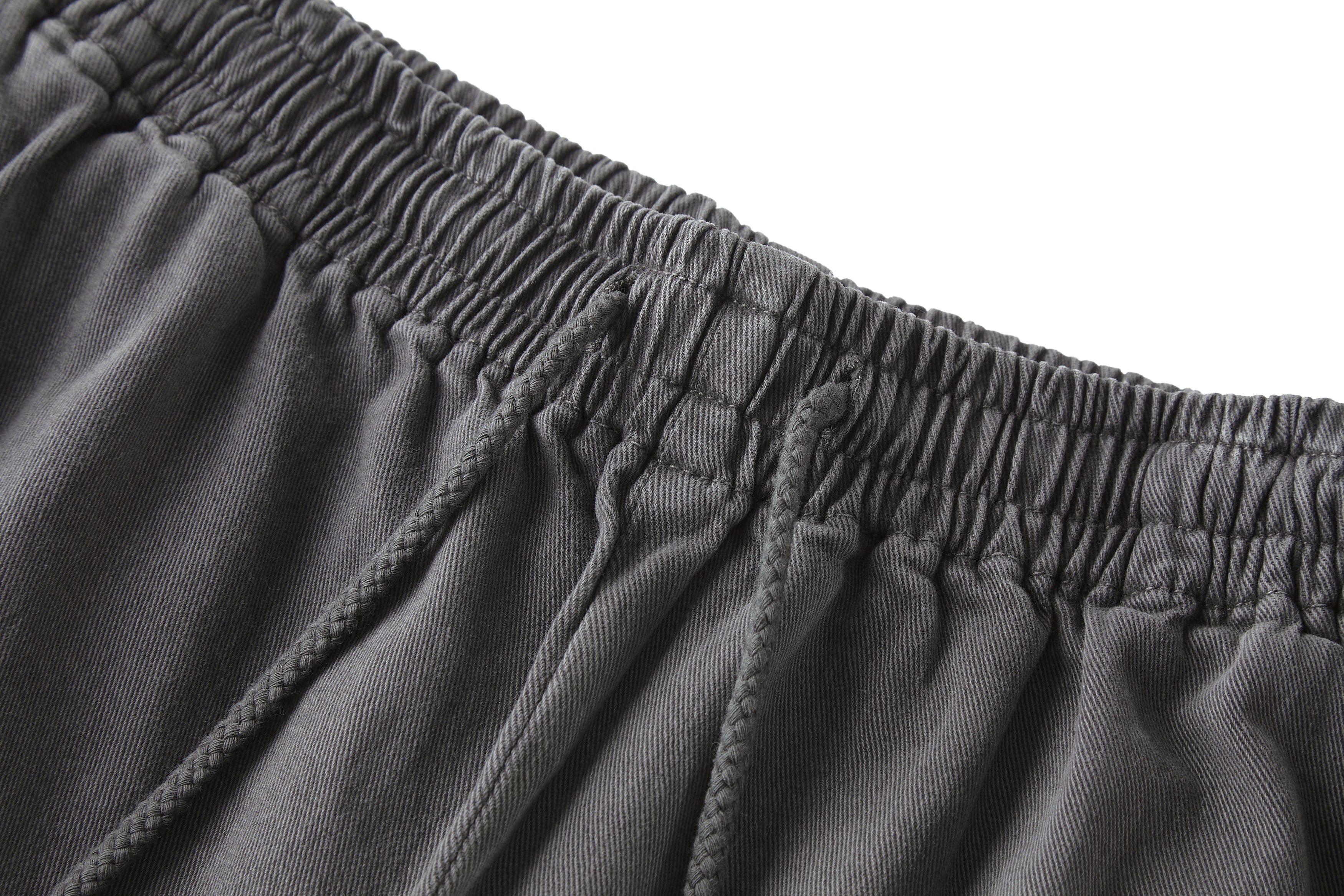 BONELESS Star Patchwork Drawstring Wide-Leg Cargo Pants