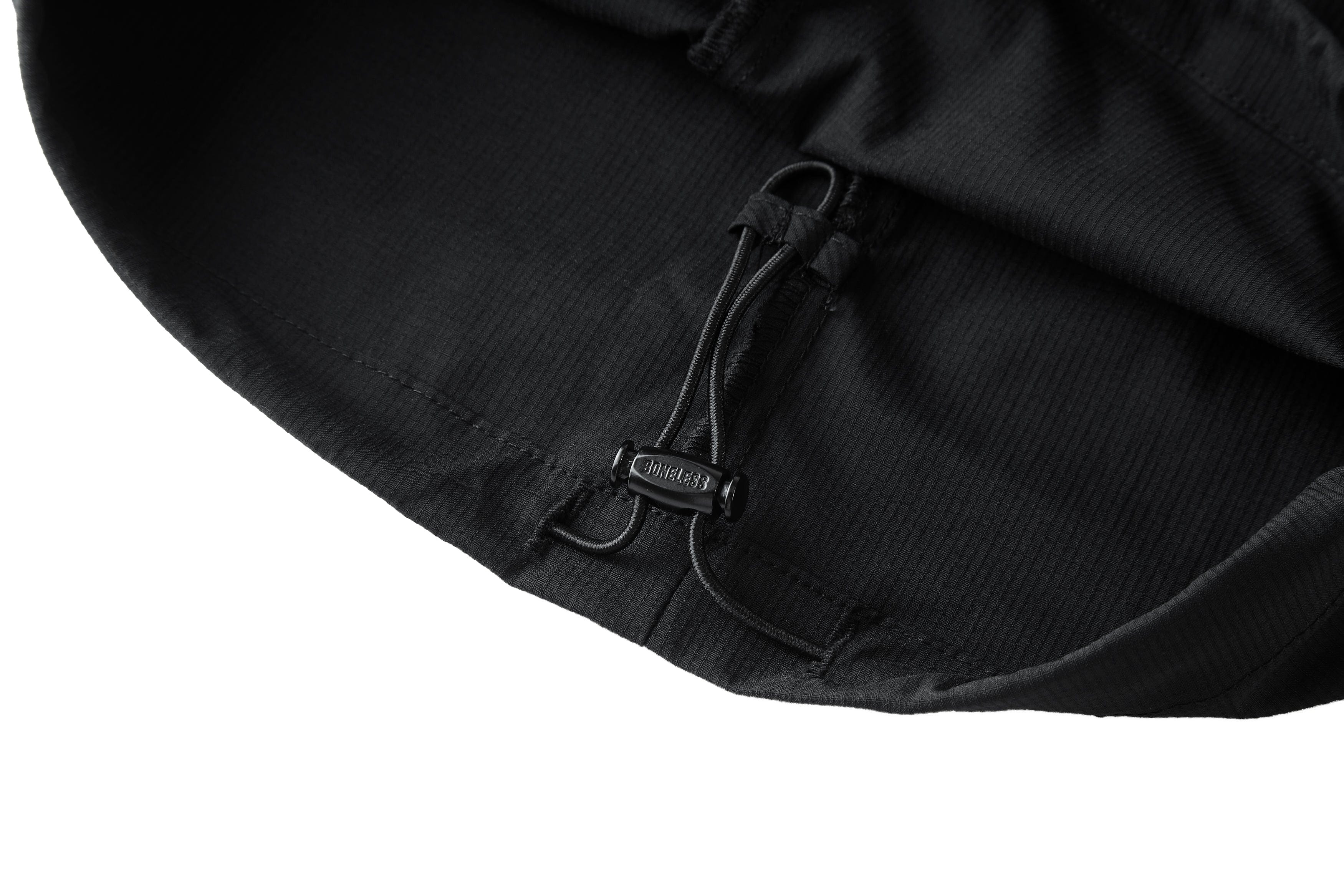 BONELESS Lace-Up Multi-Pocket Drawstring Parachute Pants