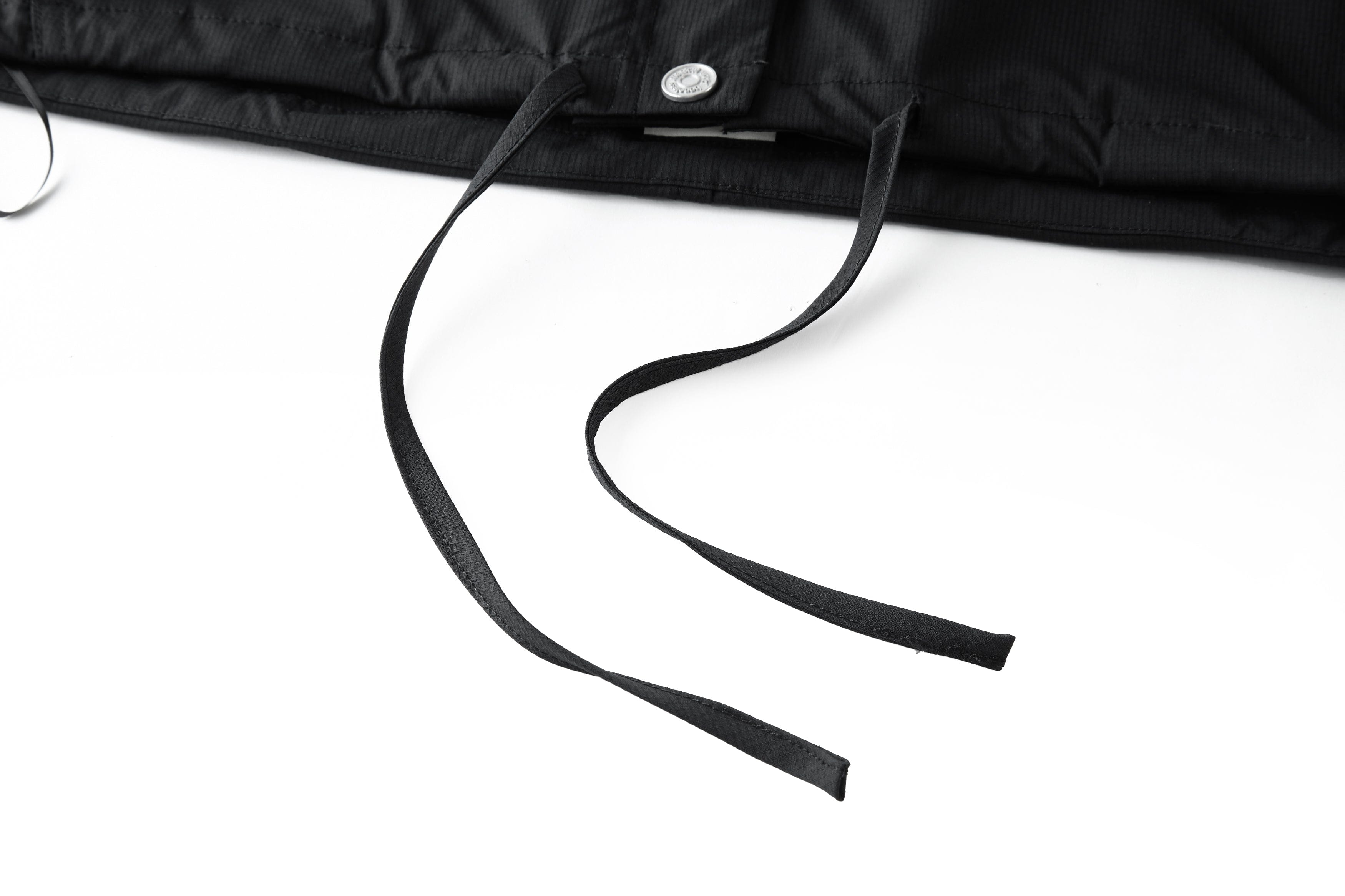 BONELESS Lace-Up Multi-Pocket Drawstring Parachute Pants