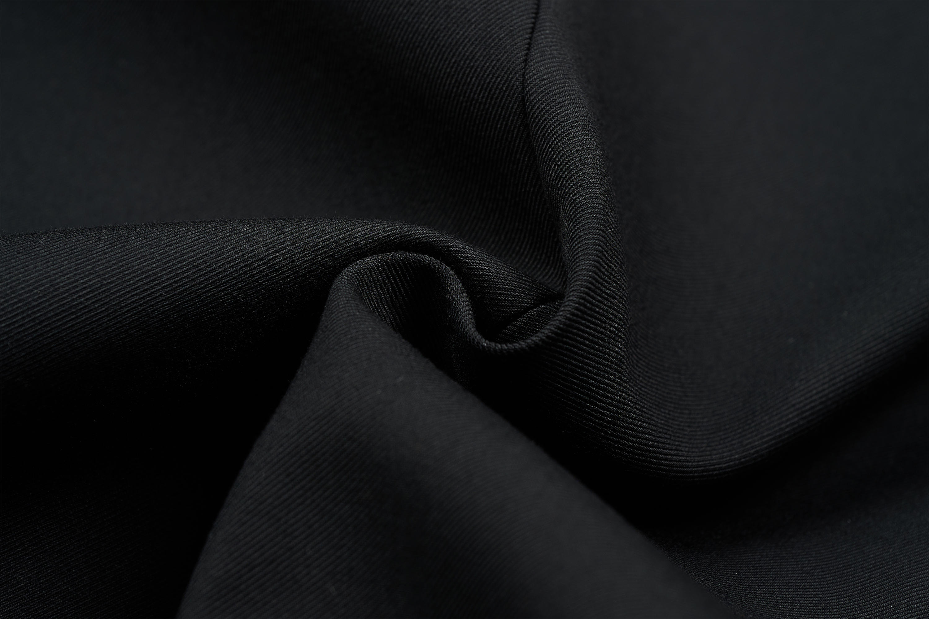 455EMBLE Paneled PU Lapel Waist-Cinched Blazer