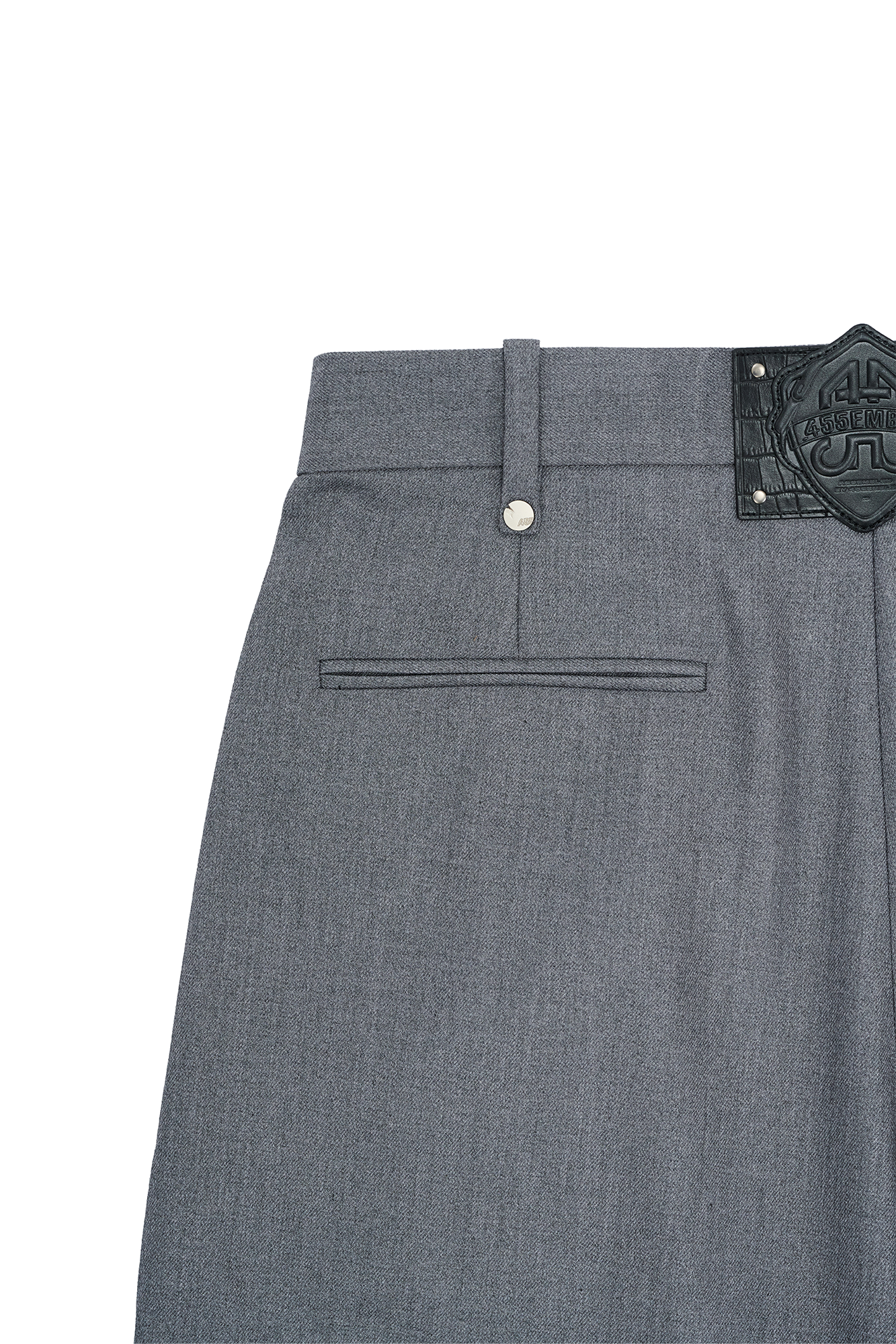 455EMBLE Pleated Wide-Leg Trousers