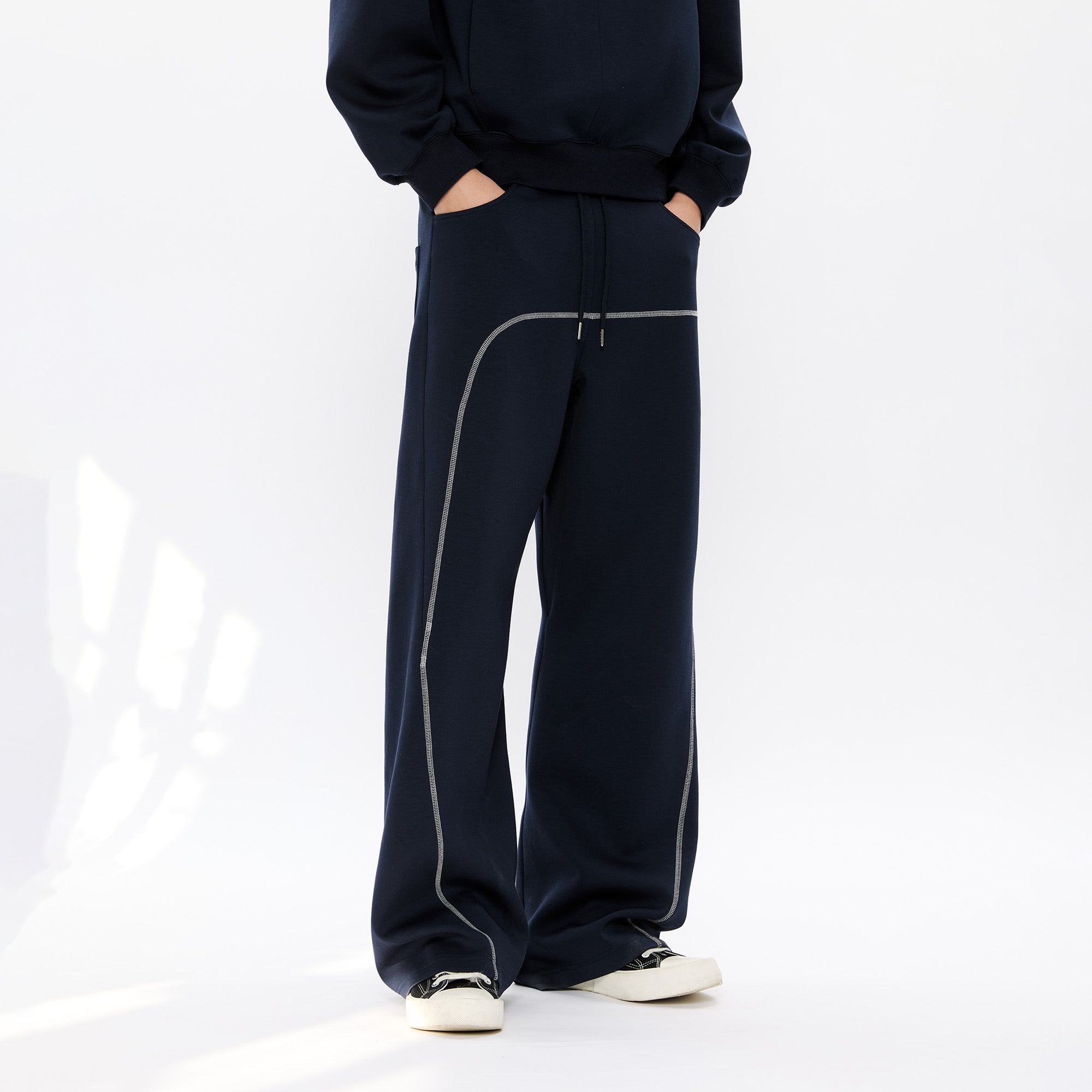 KREATE Contrast Stitch Sweatpants, premium urban and streetwear designers apparel on PROJECTISR.com, KREATE