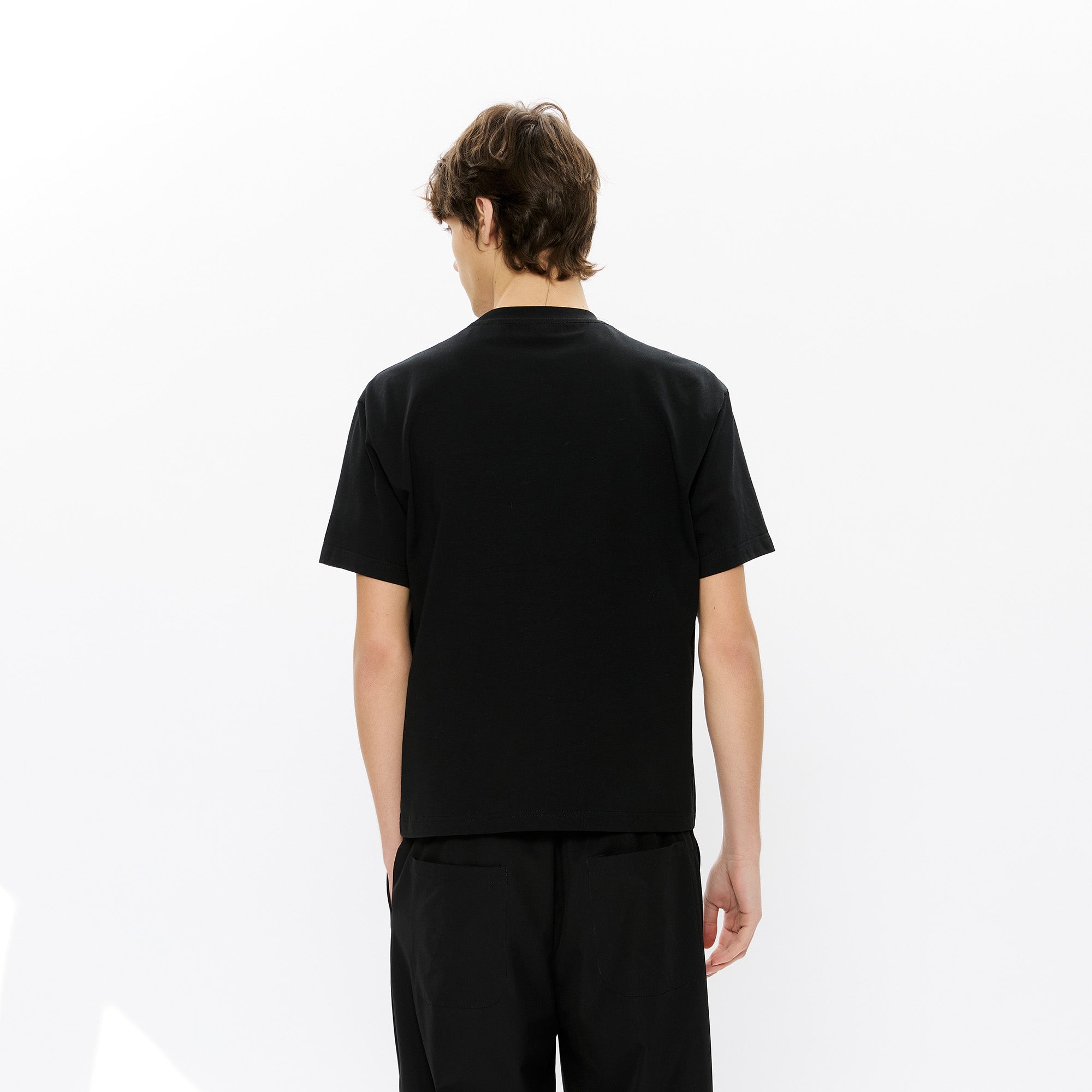 KREATE Contrast Saddle-Stitch Knit Tee, premium urban and streetwear designers apparel on PROJECTISR.com, KREATE
