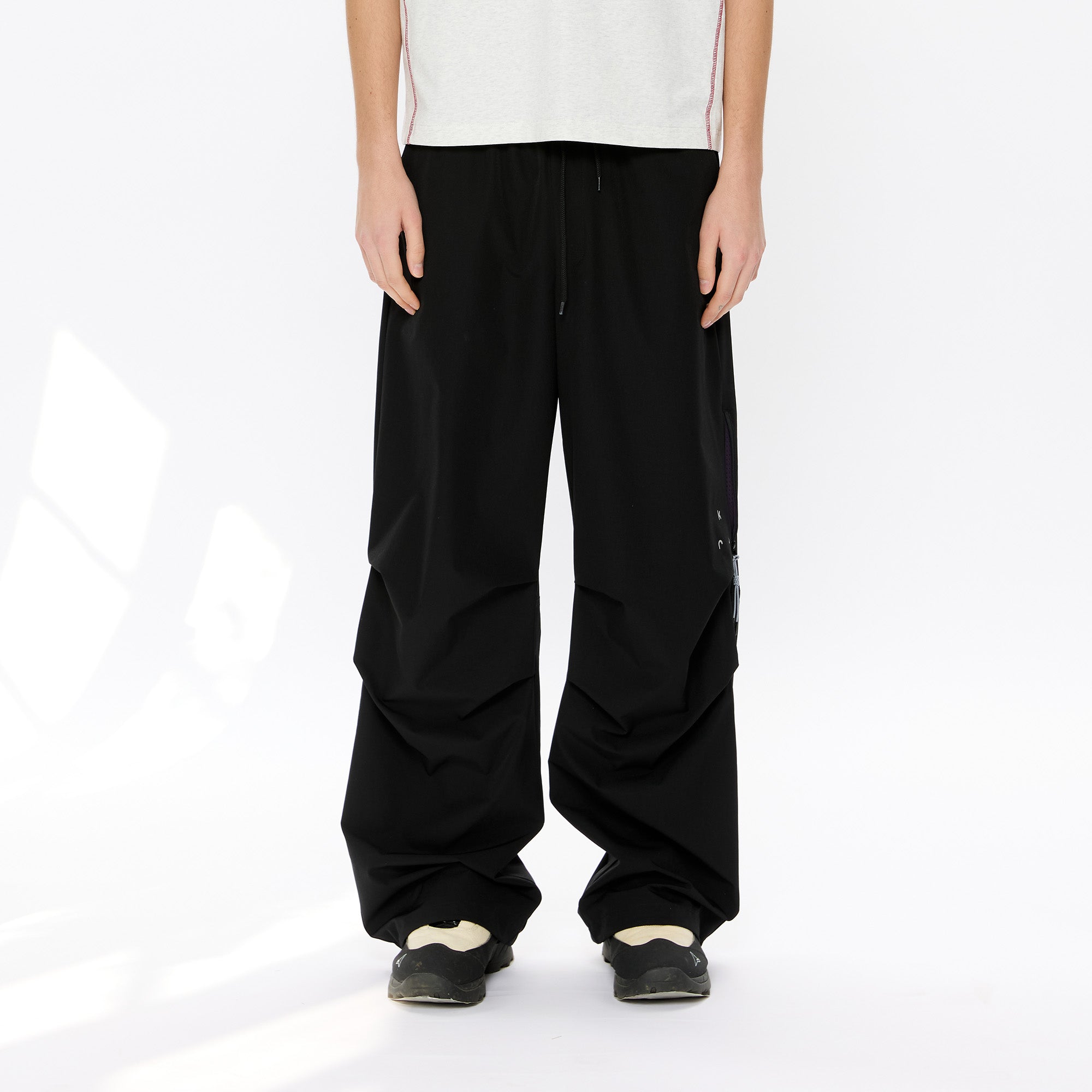 KREATE Parachute Cargo Pants, premium urban and streetwear designers apparel on PROJECTISR.com, KREATE