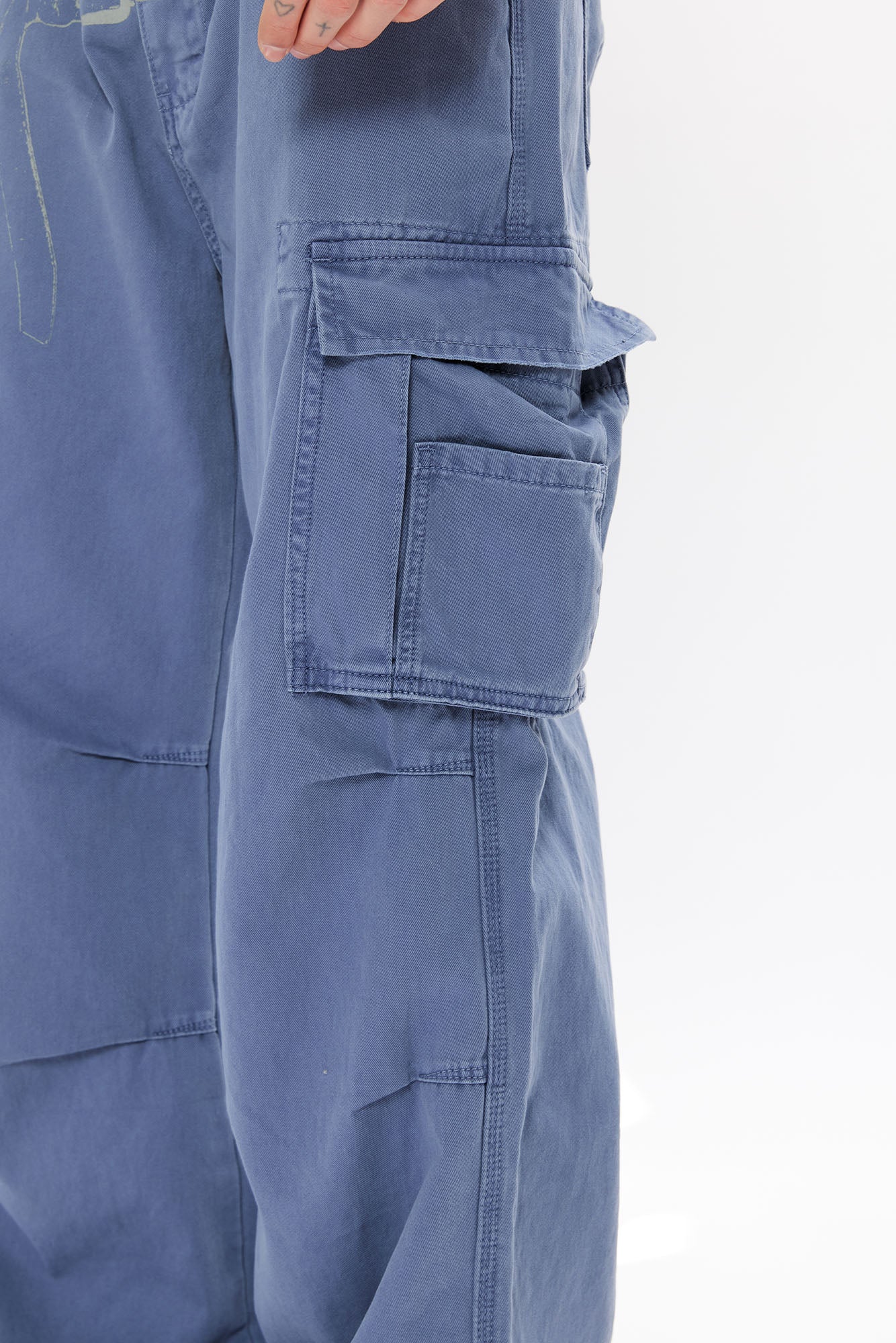 KREATE Washed Belt Graphic Crinkled Cargo Pants, premium urban and streetwear designers apparel on PROJECTISR.com, KREATE