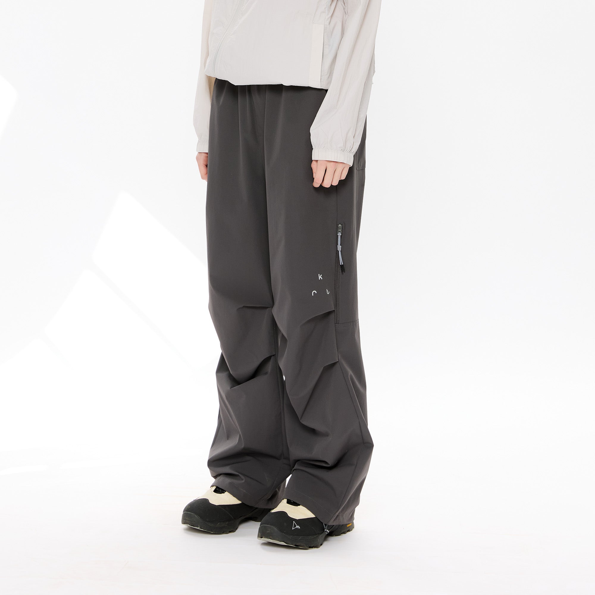 KREATE Parachute Cargo Pants, premium urban and streetwear designers apparel on PROJECTISR.com, KREATE
