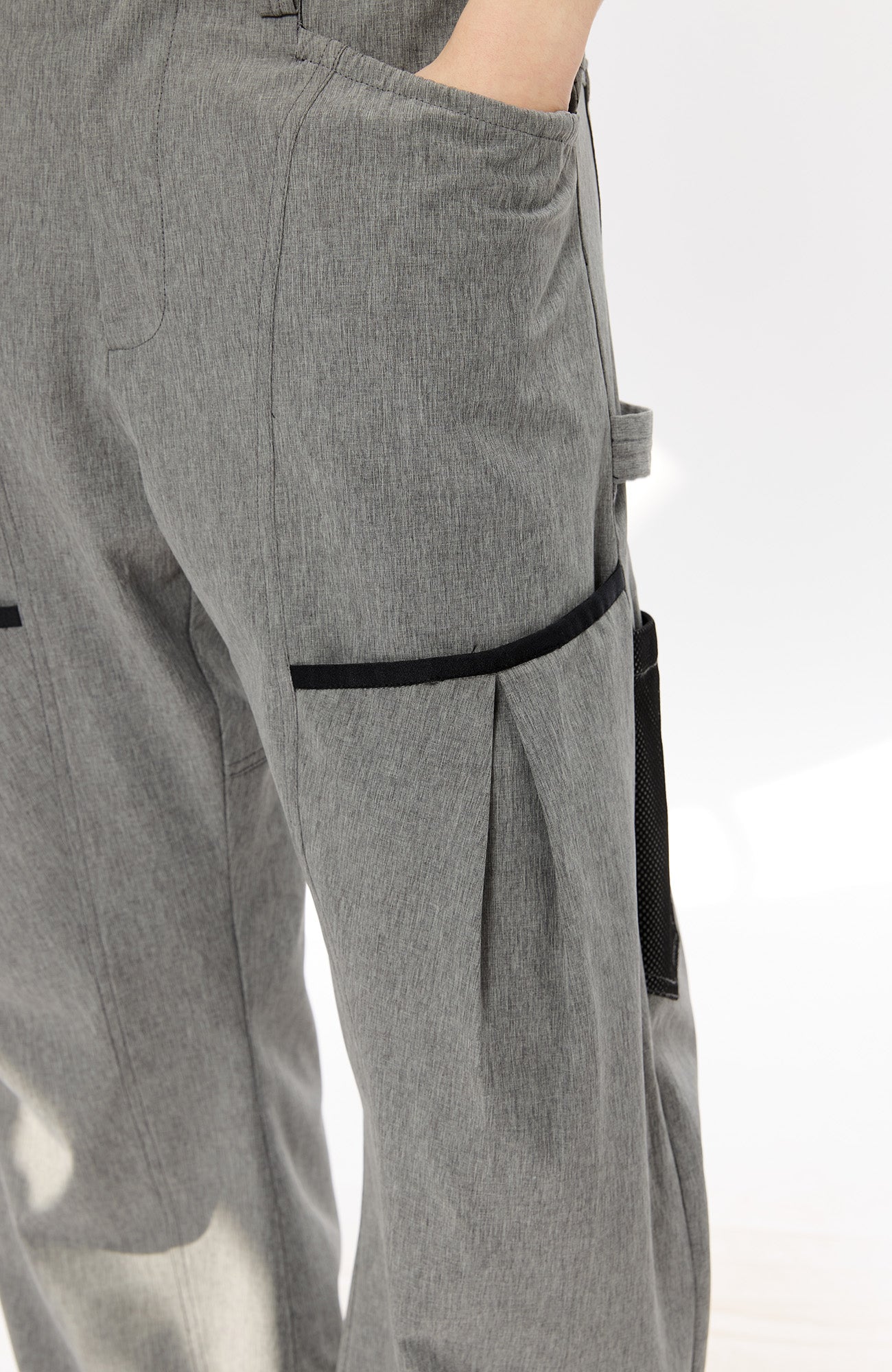 KREATE Curved Panel Utility Trousers, premium urban and streetwear designers apparel on PROJECTISR.com, KREATE