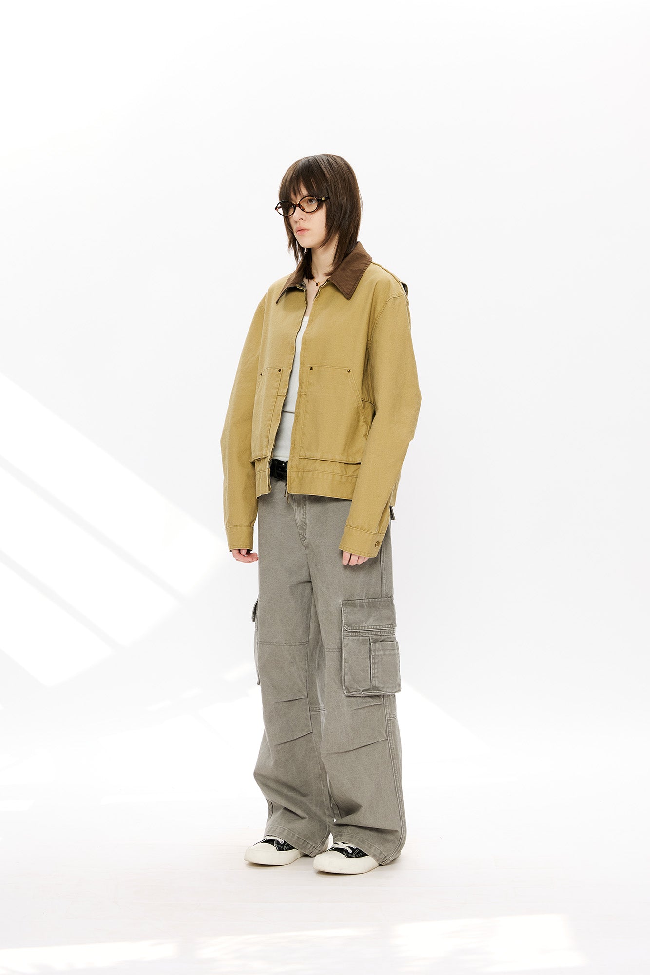 KREATE Washed Pleated Cargo Pants, premium urban and streetwear designers apparel on PROJECTISR.com, KREATE