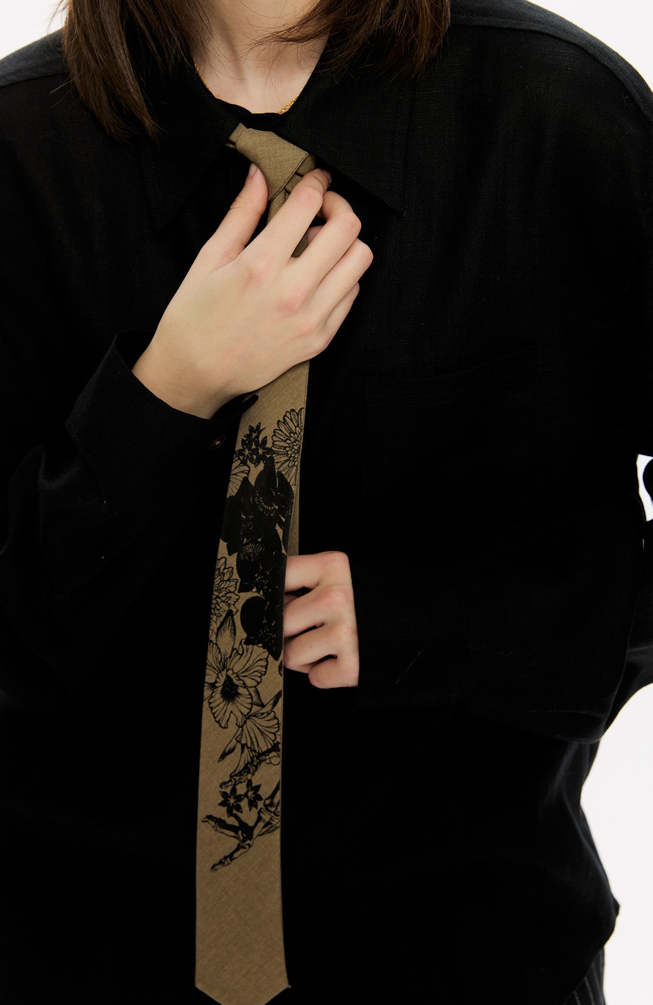 KREATE Floral Print Heritage Wide Tie, premium urban and streetwear designers apparel on PROJECTISR.com, KREATE