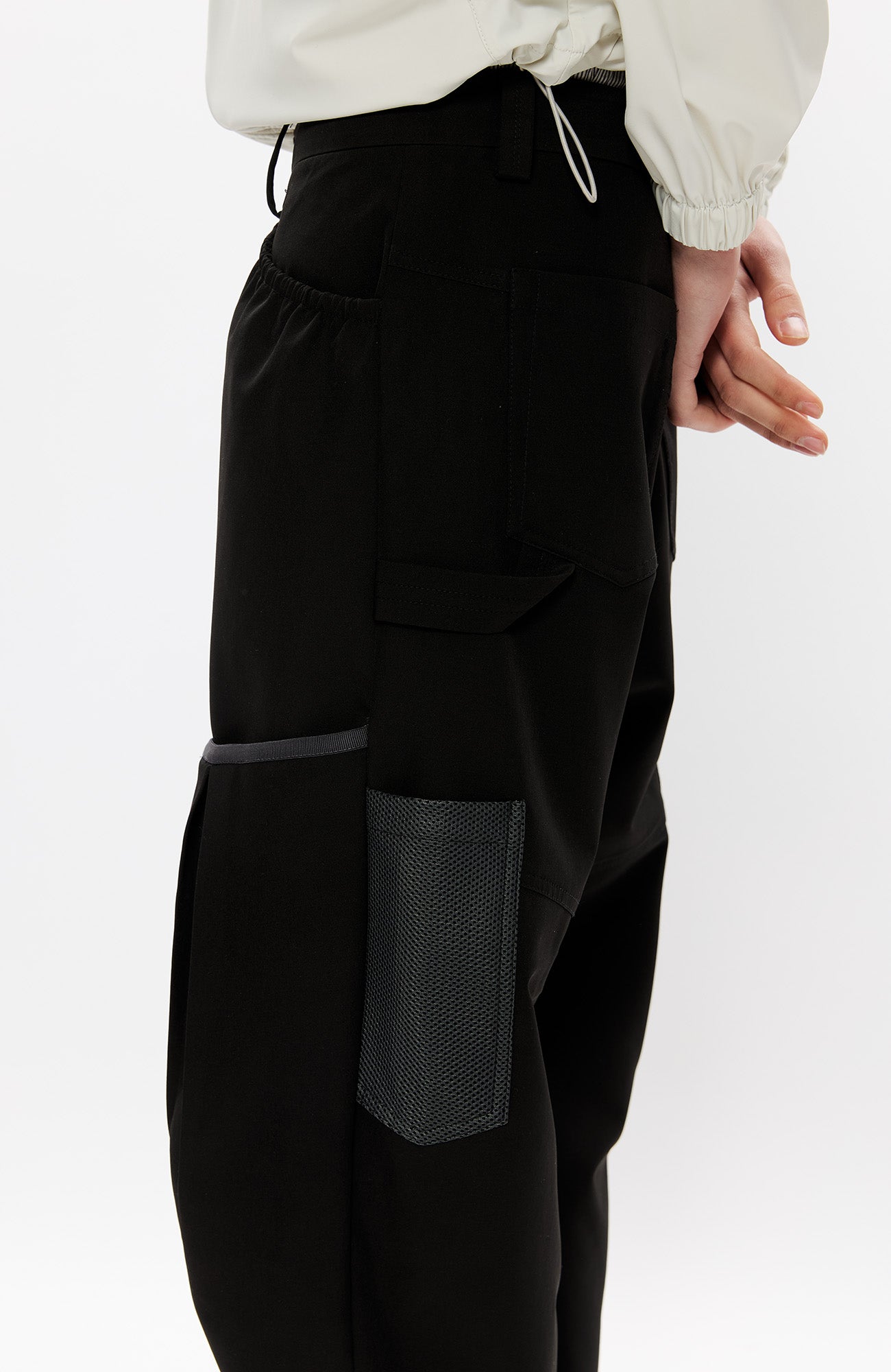 KREATE Curved Panel Utility Trousers, premium urban and streetwear designers apparel on PROJECTISR.com, KREATE