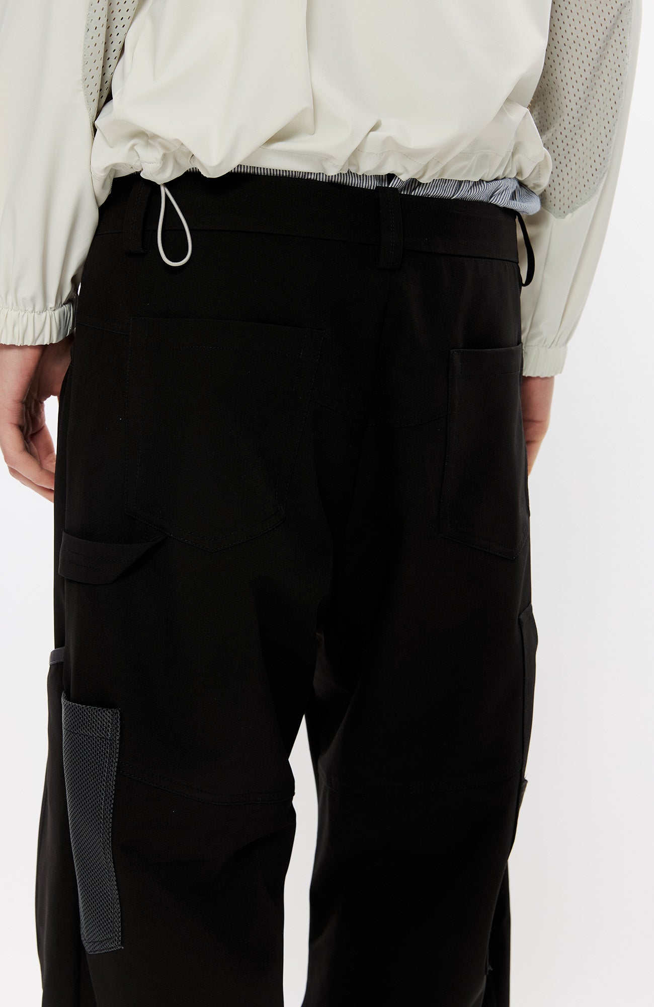 KREATE Curved Panel Utility Trousers, premium urban and streetwear designers apparel on PROJECTISR.com, KREATE