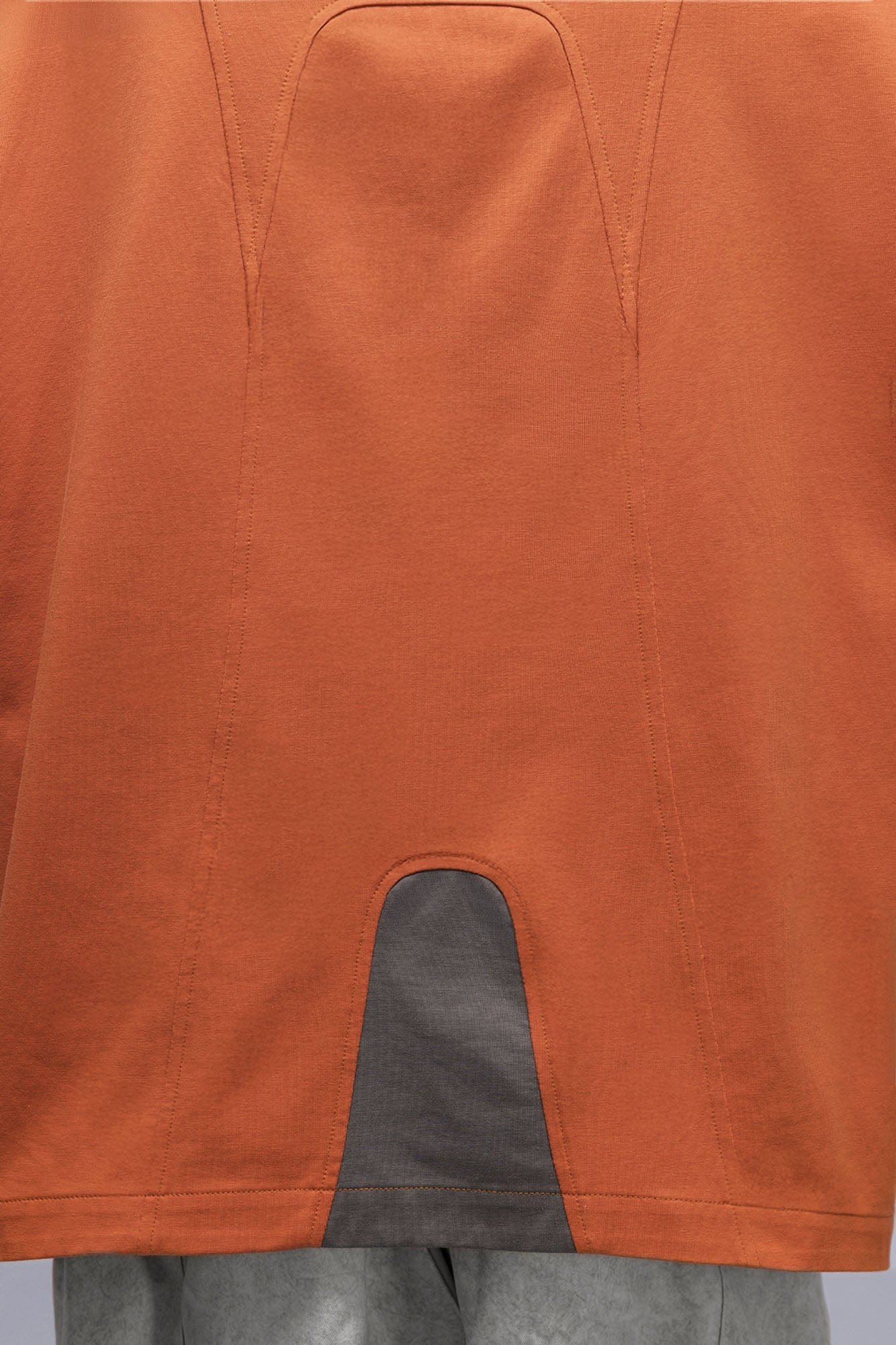 XIPHEVIL Curve Spliced Quick-Dry Sorona T-Shirt Orange