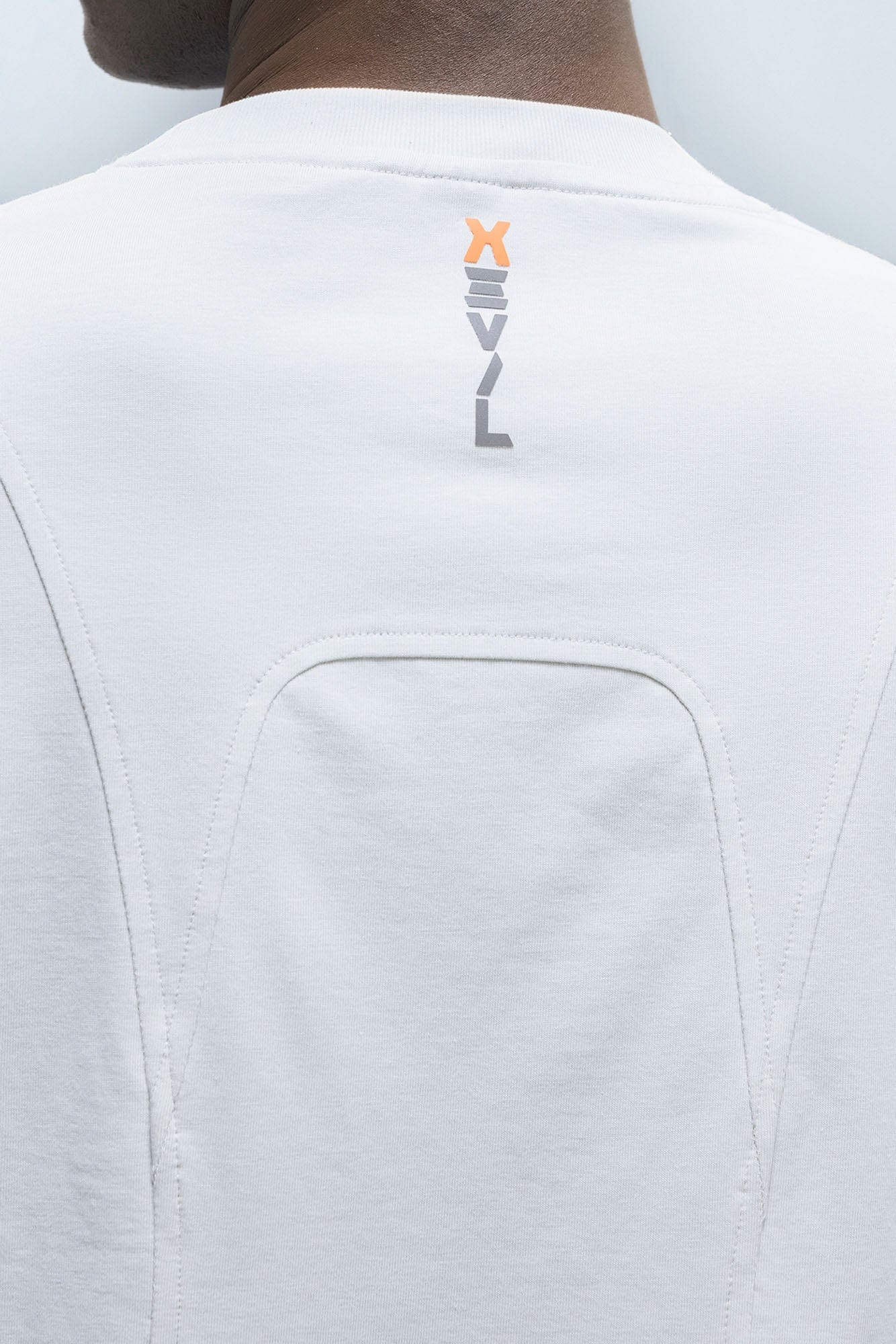 XIPHEVIL Curve Spliced Quick-Dry Sorona T-Shirt Ice