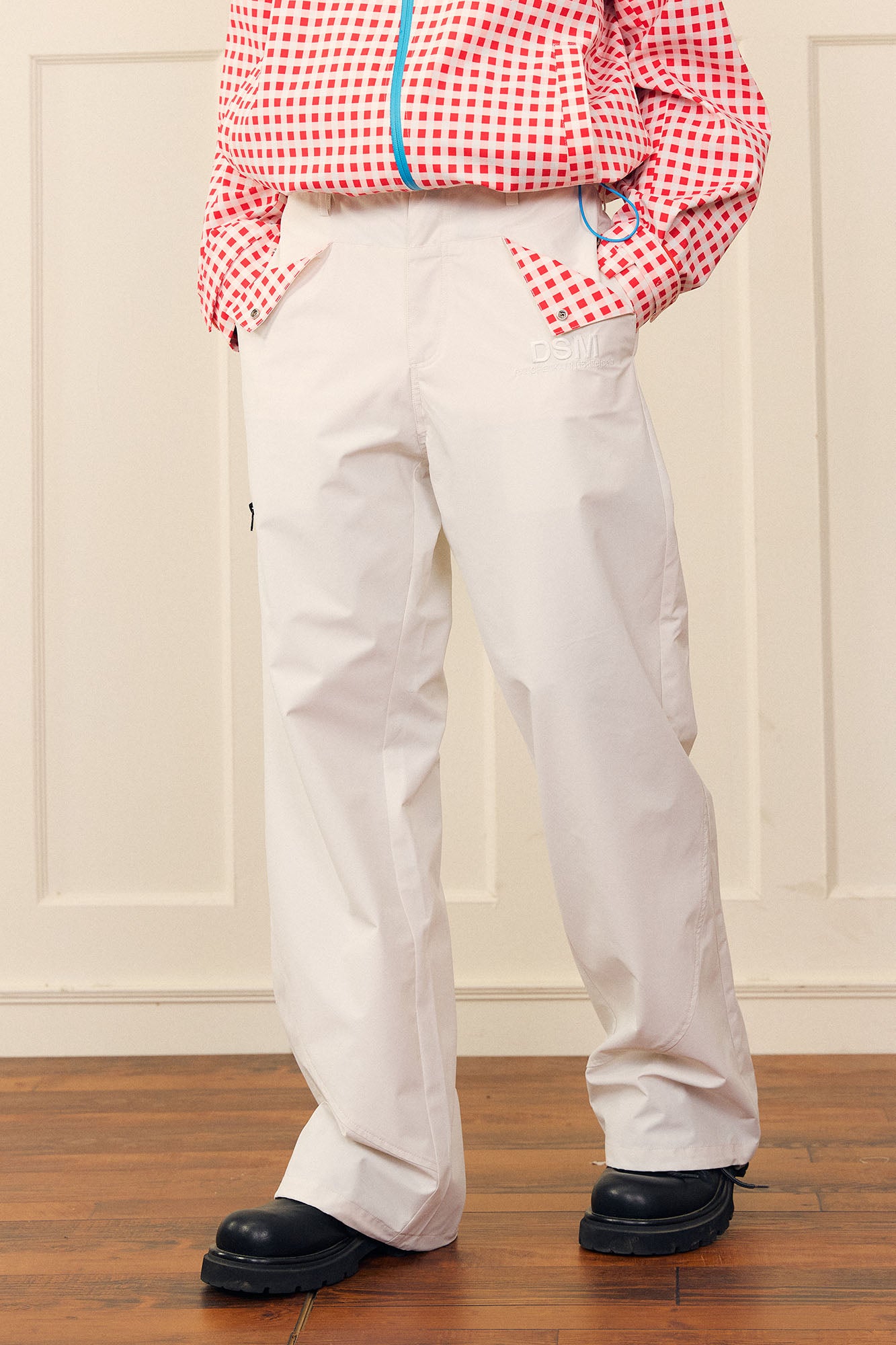DONSMOKE Check Pocket Teflon Windproof Pants